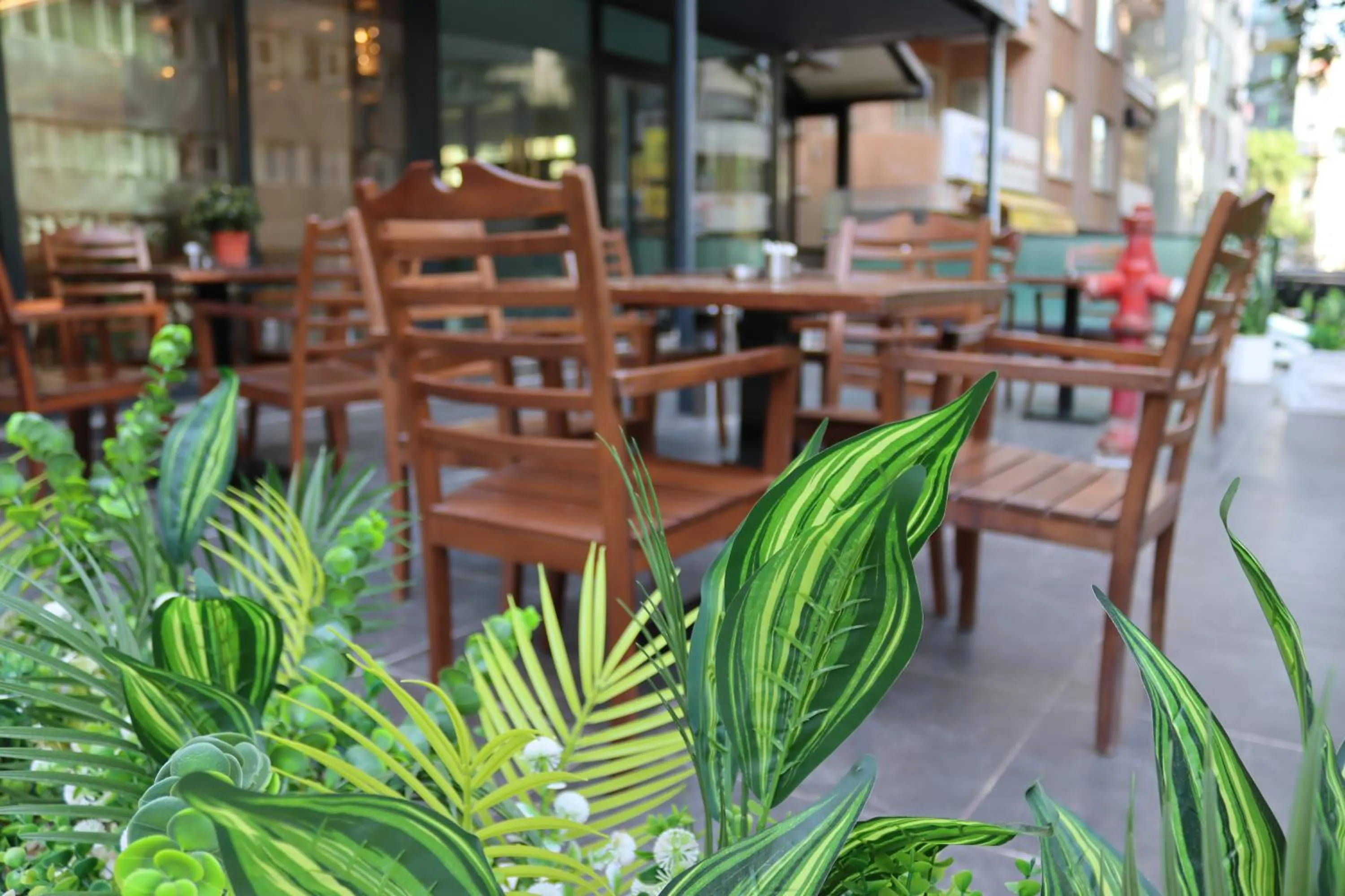 Patio in Nif Ankara Hotel