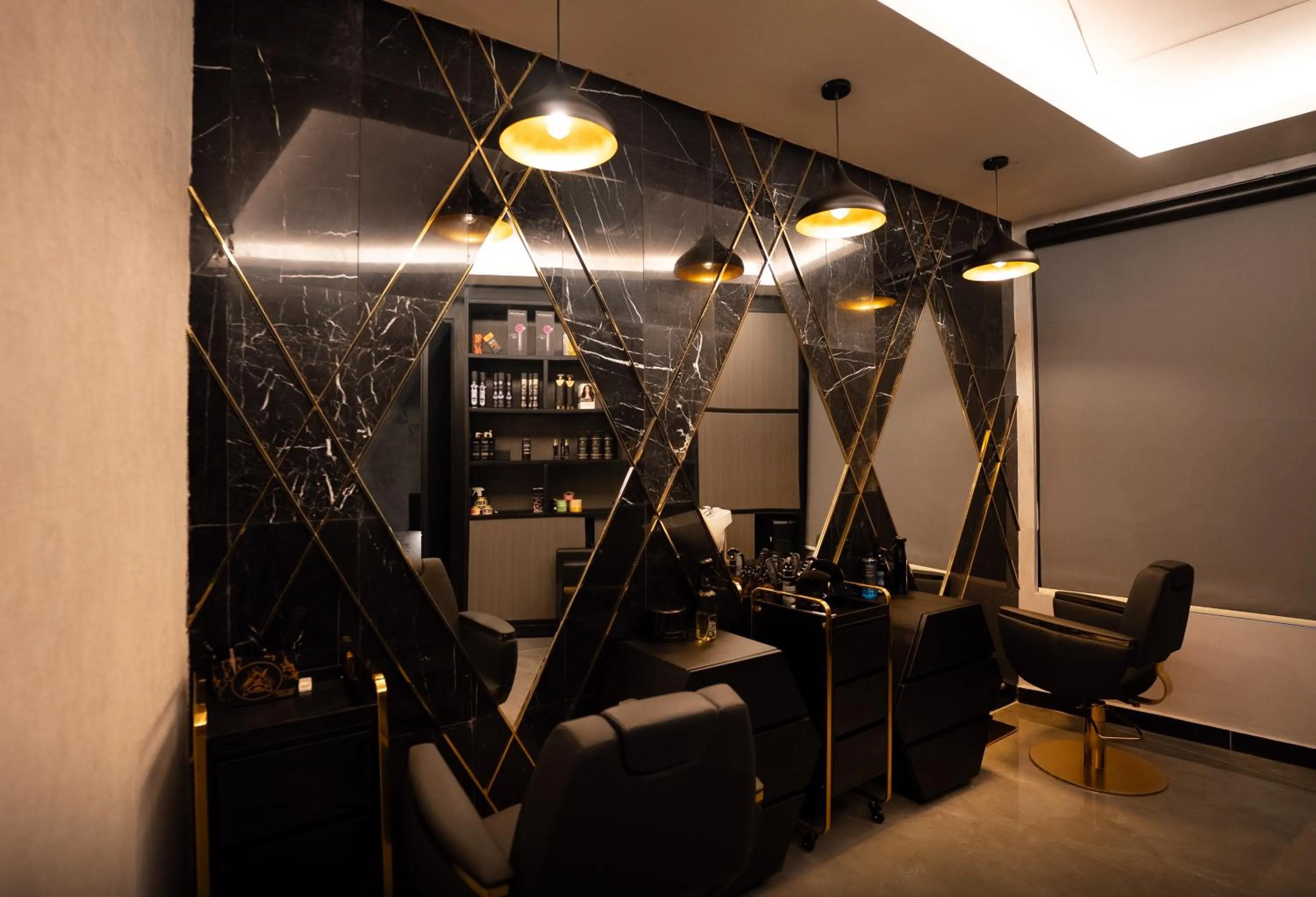 hair dresser in The V Hotel