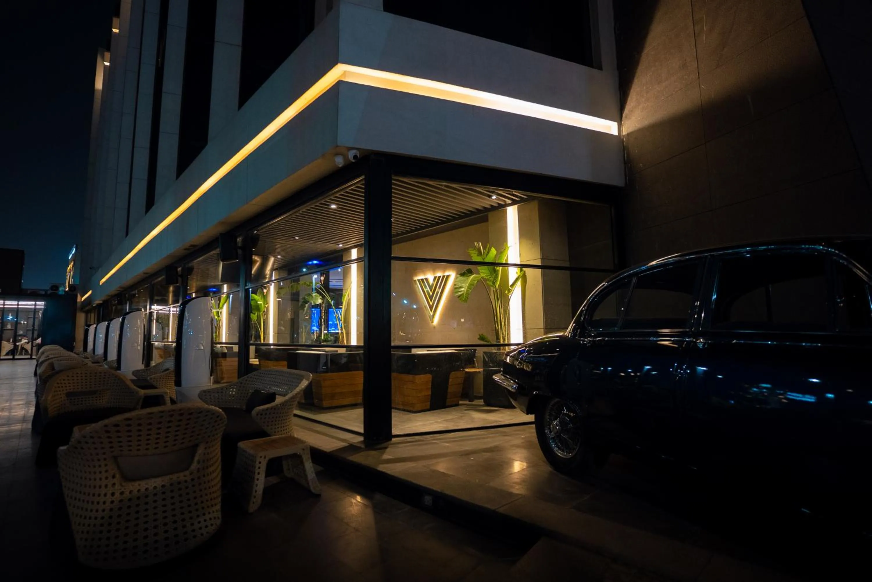 Lounge or bar in The V Hotel