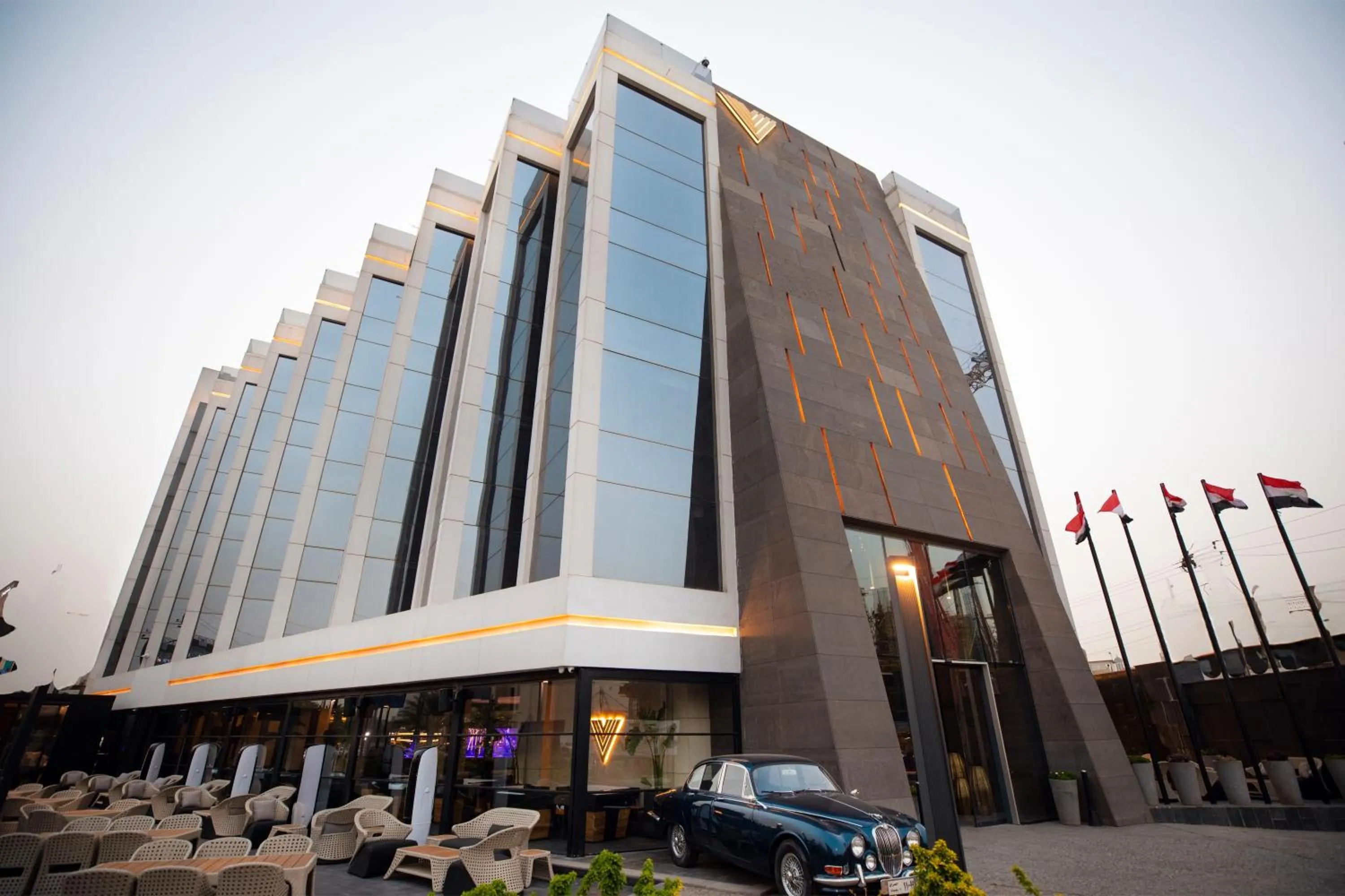 Property building in The V Hotel