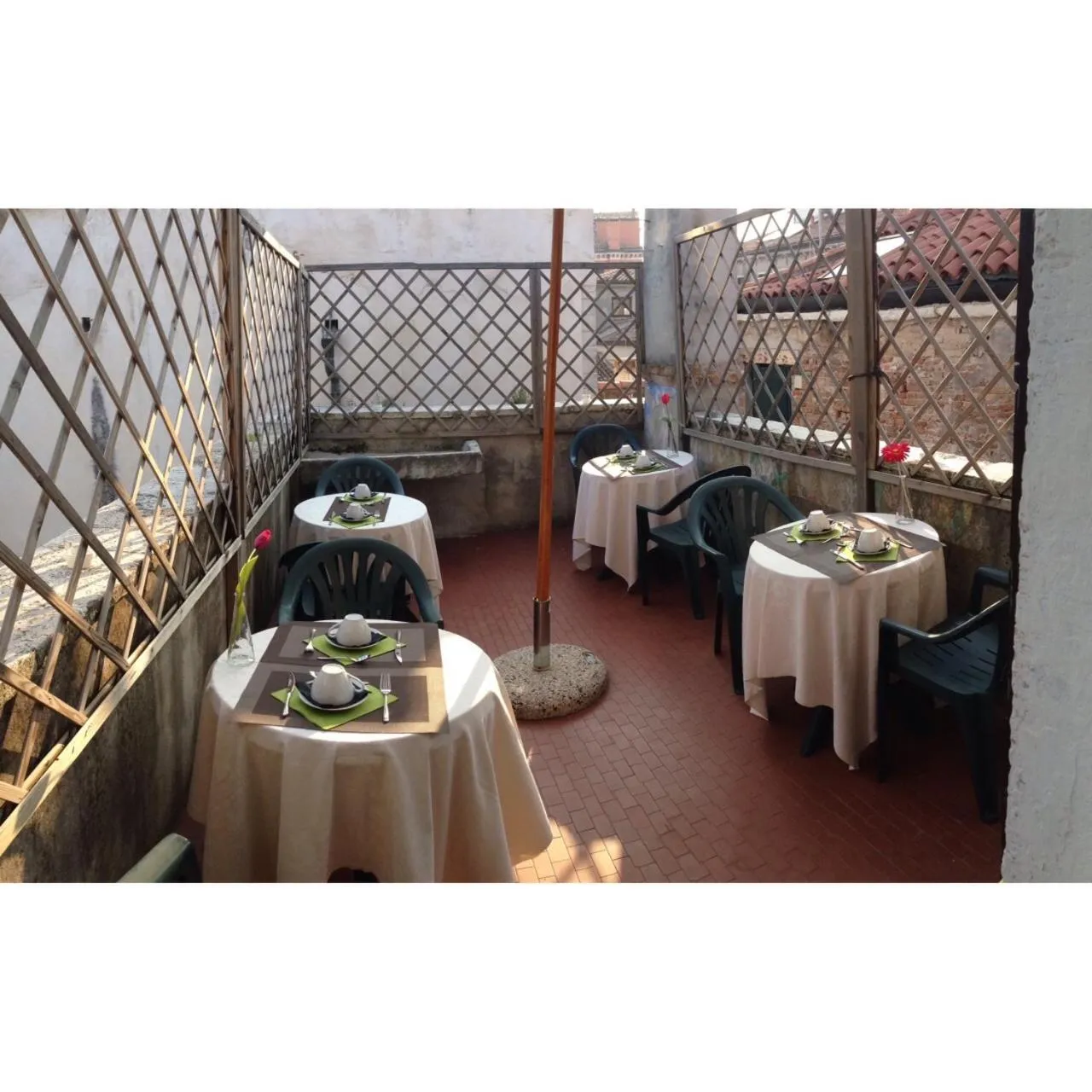 Balcony/Terrace in Residenza Quaggio Ca' Grimani