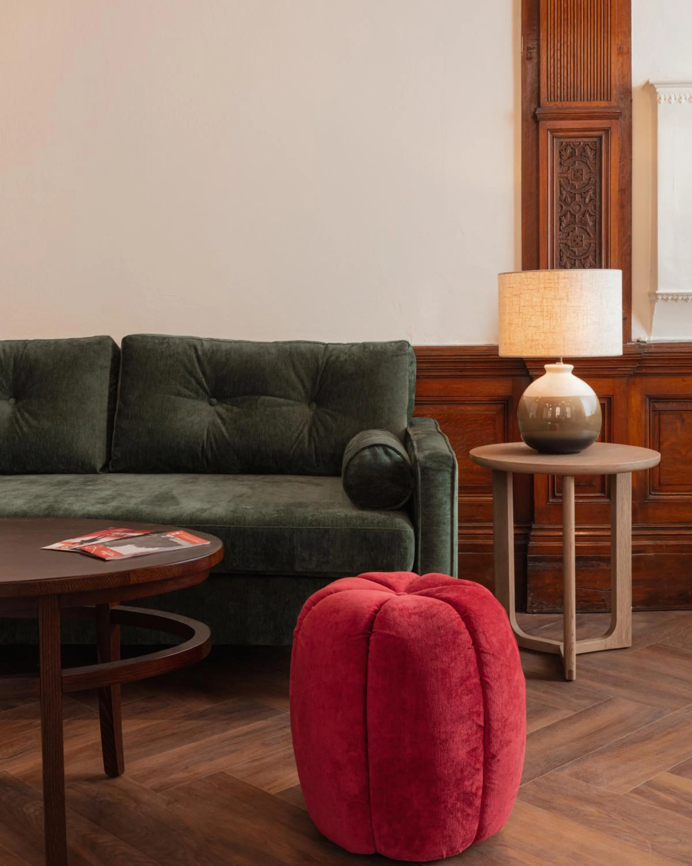 Seating area in Tune Hotel Liverpool