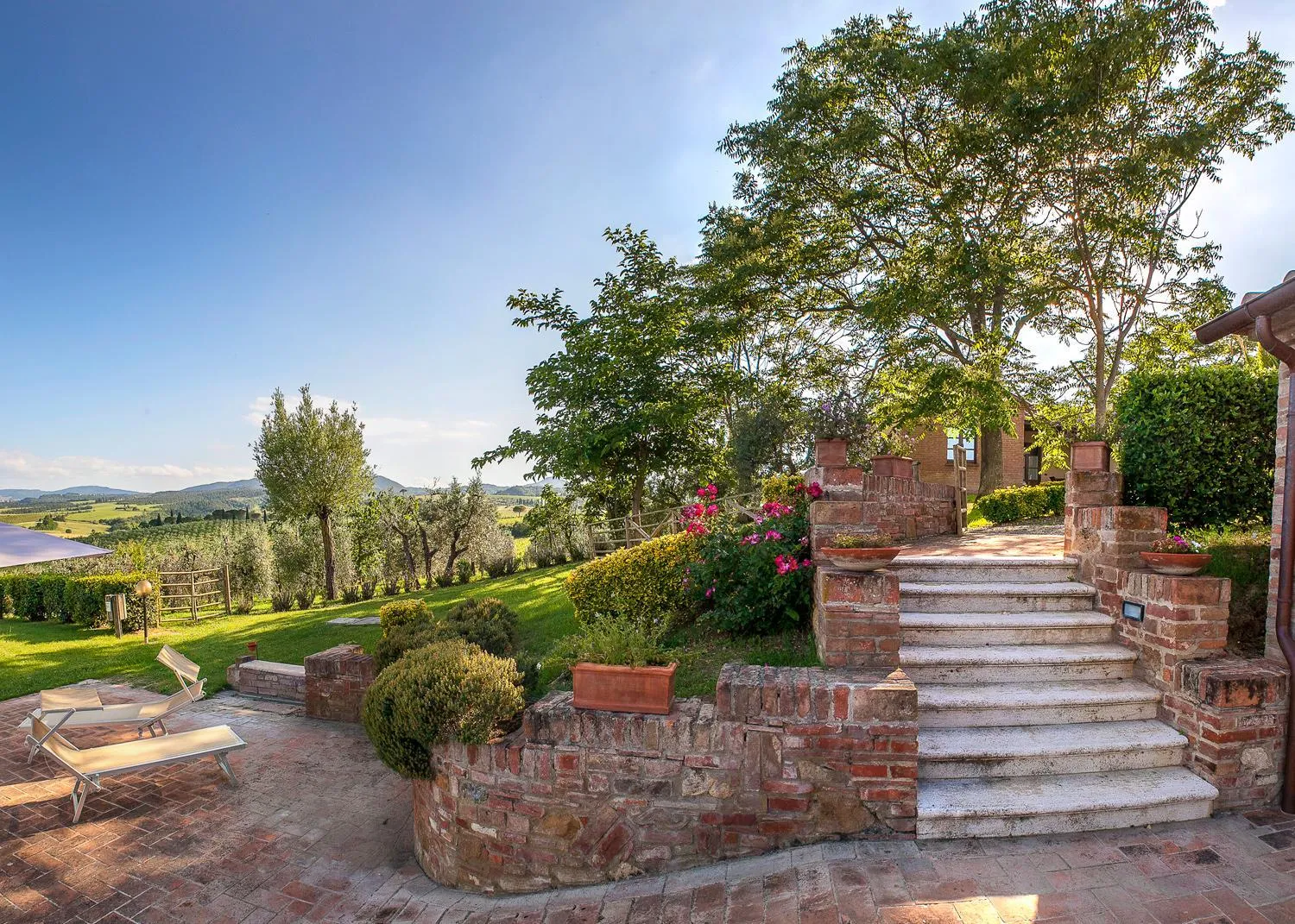 Garden in Agriturismo Sanguineto