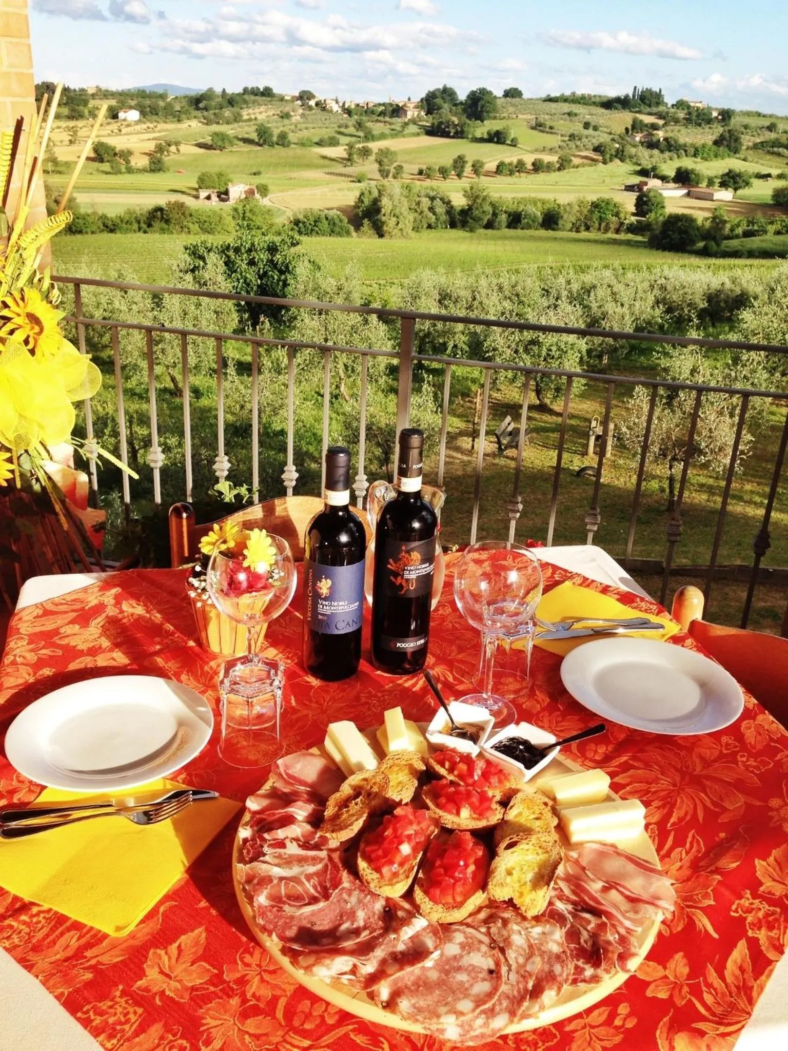 Spring in Agriturismo Sanguineto