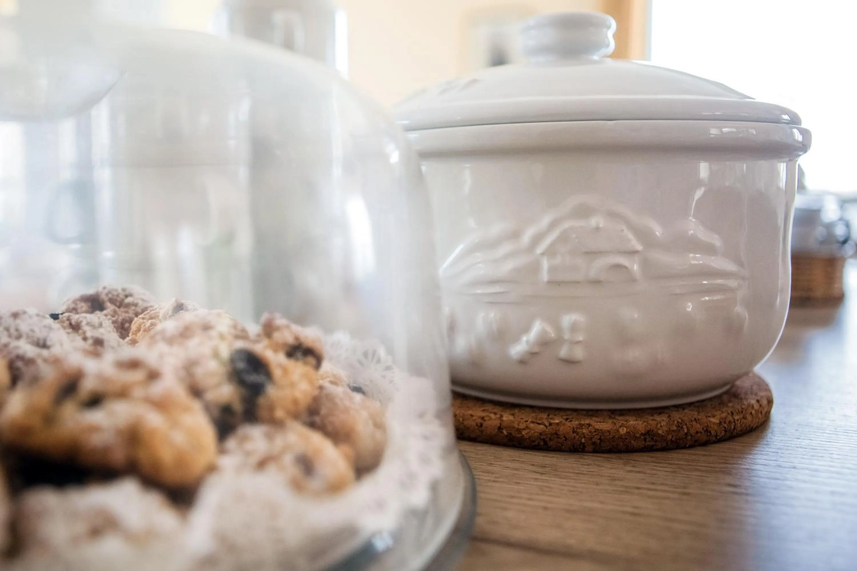 Continental breakfast in Agriturismo Sanguineto