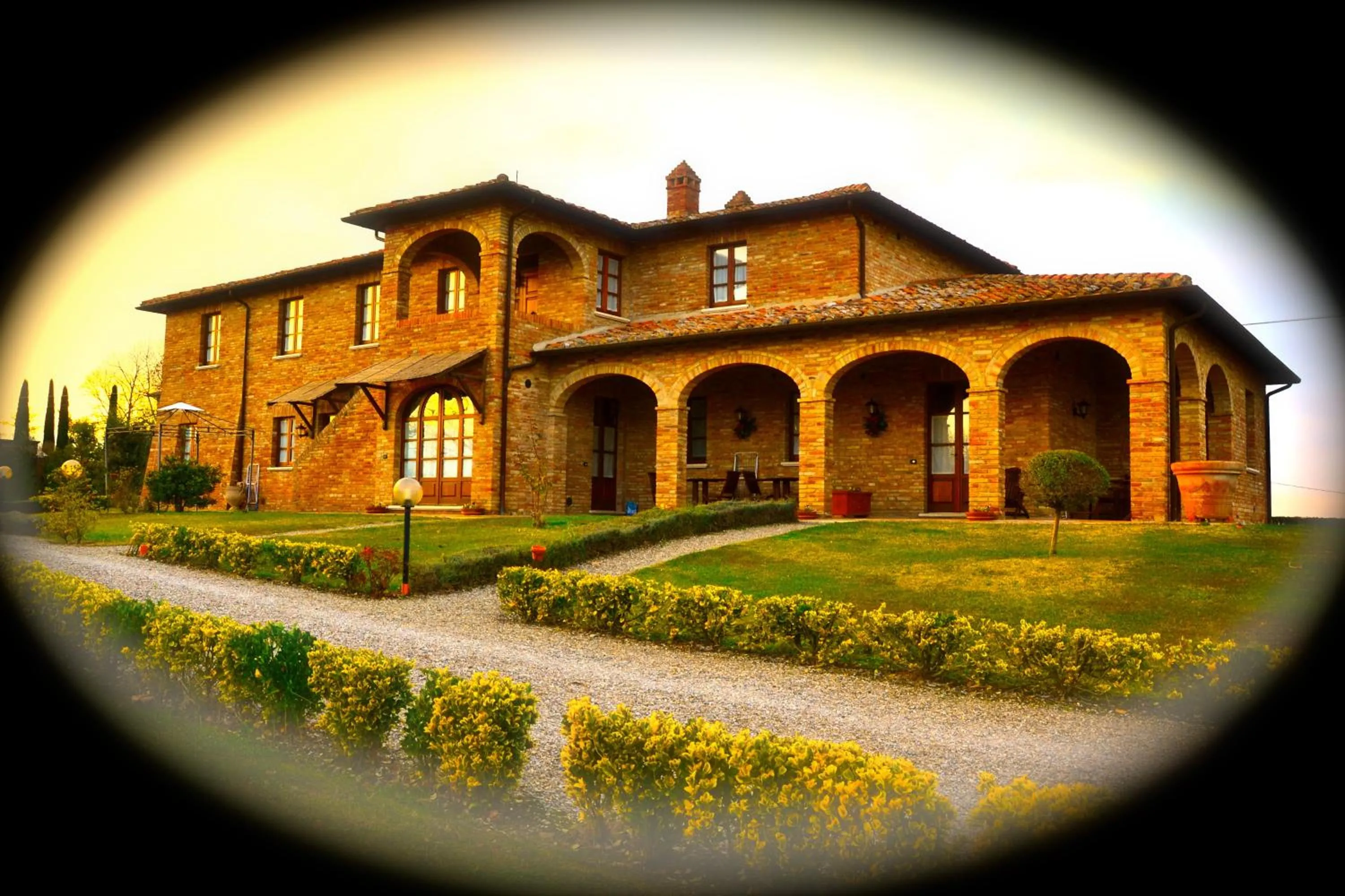 Facade/entrance in Agriturismo Sanguineto
