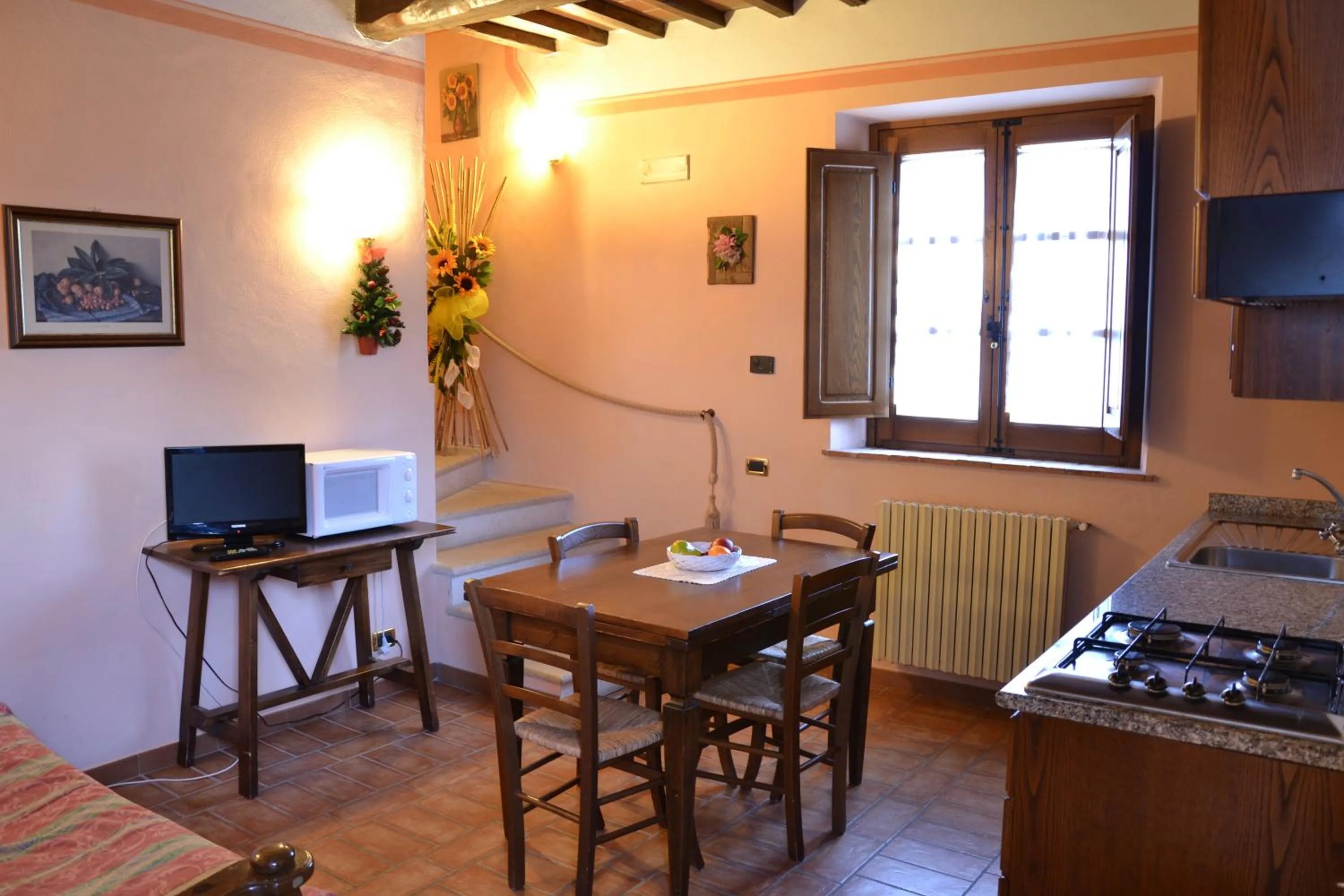 Dining area in Agriturismo Sanguineto