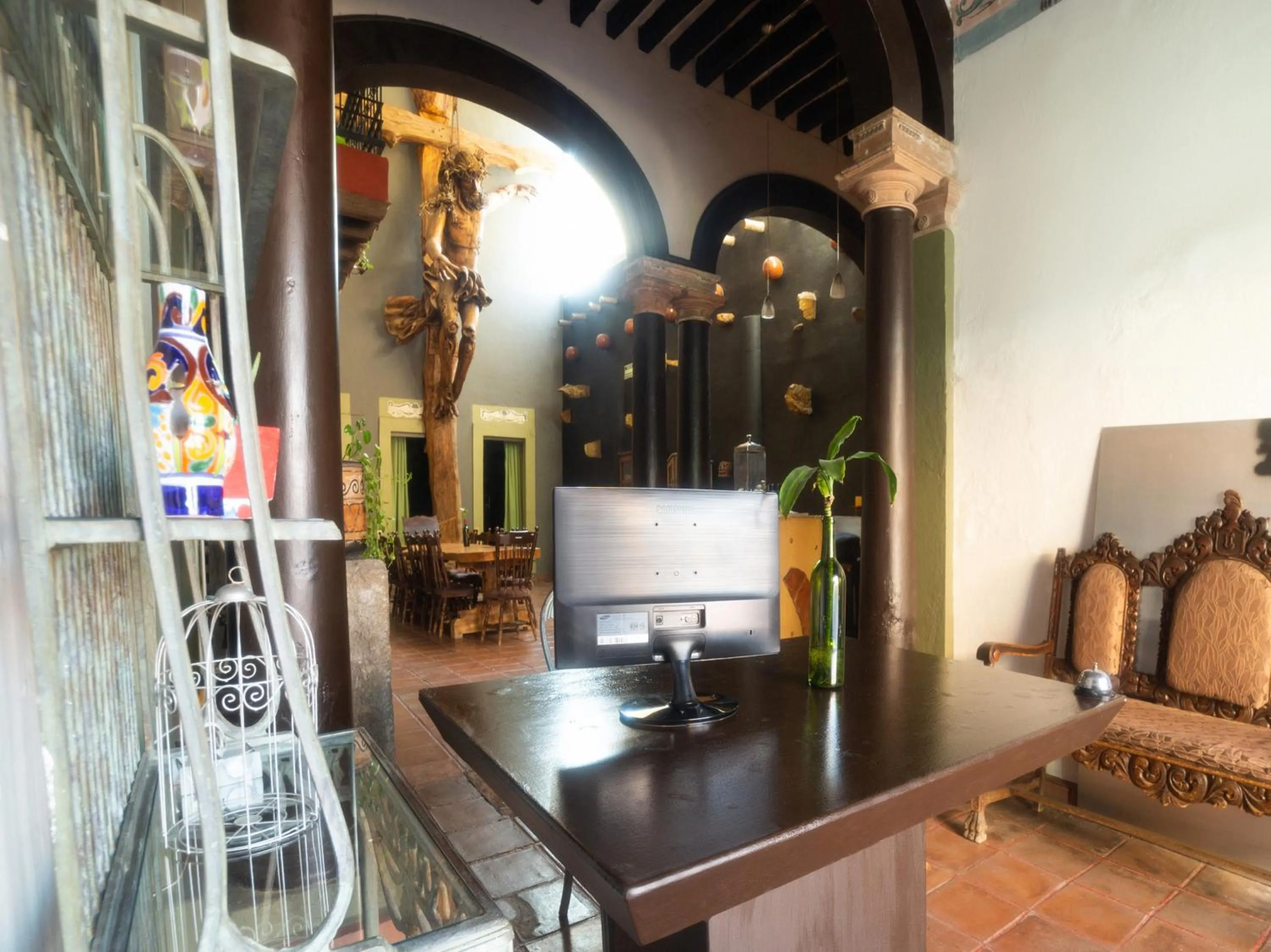 Lobby or reception in Hotel Boutique Don Porfirio