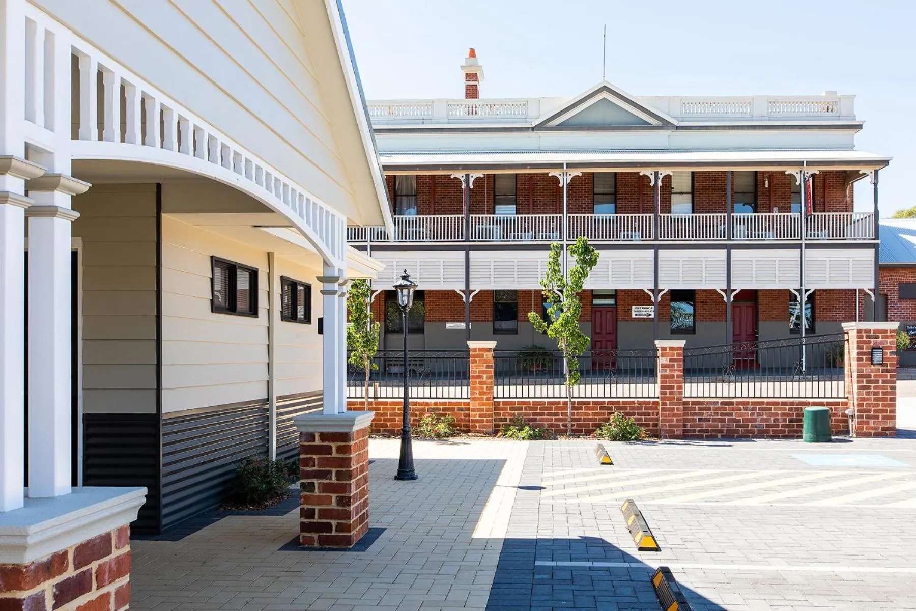 Facade/entrance in The Rec Hotel