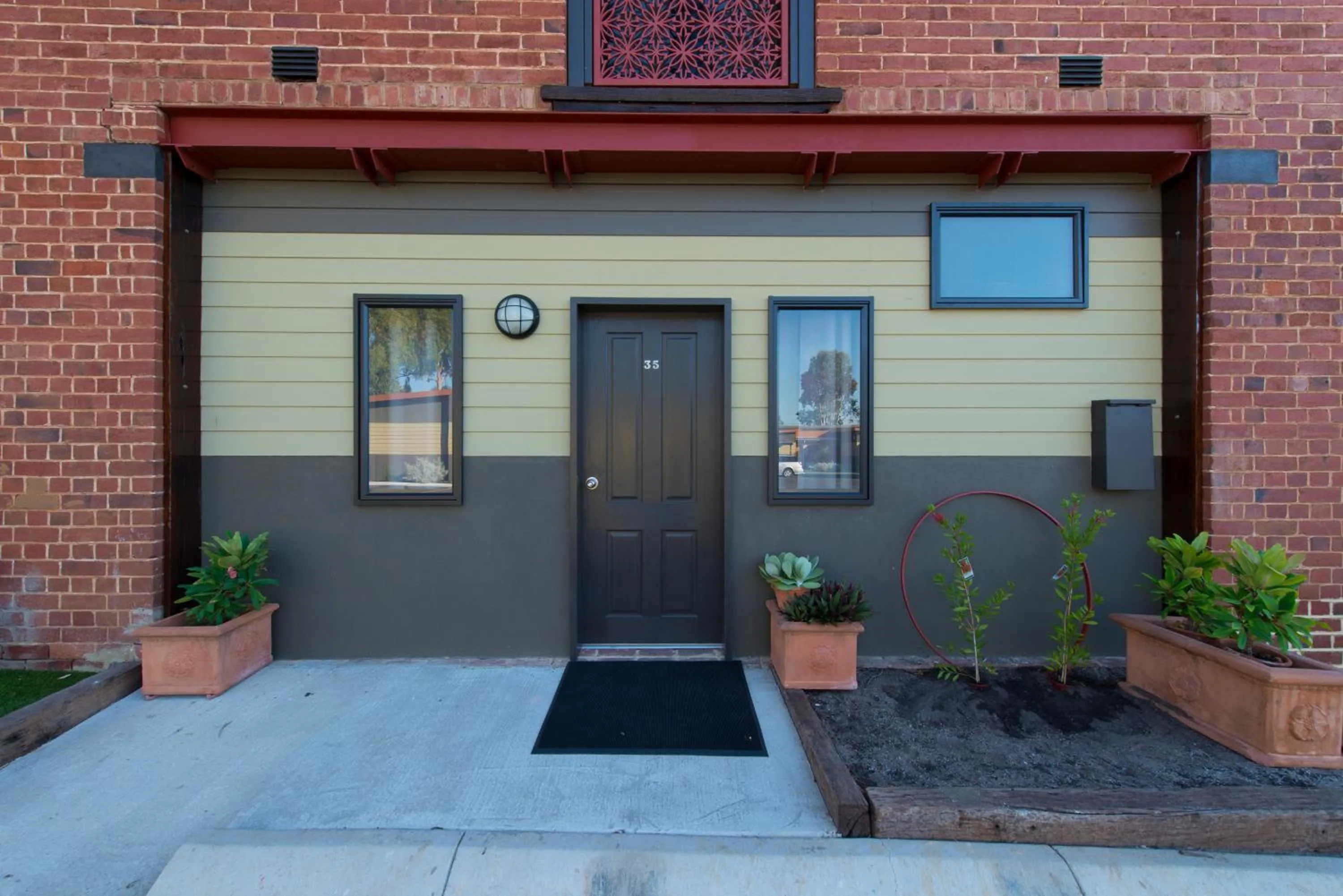 Facade/entrance in The Rec Hotel