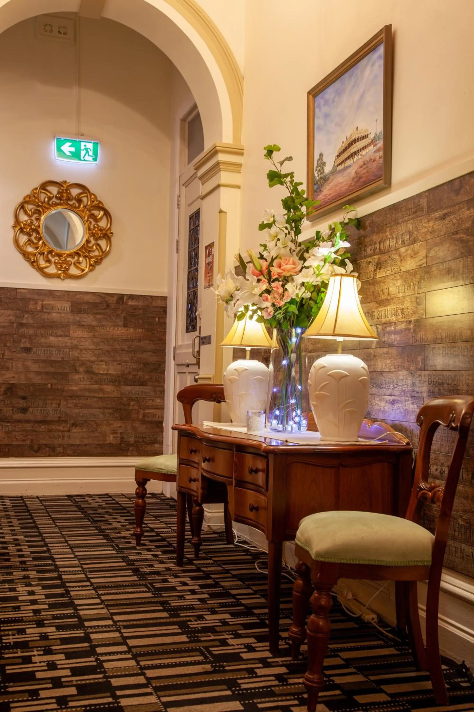 Lobby or reception in The Rec Hotel