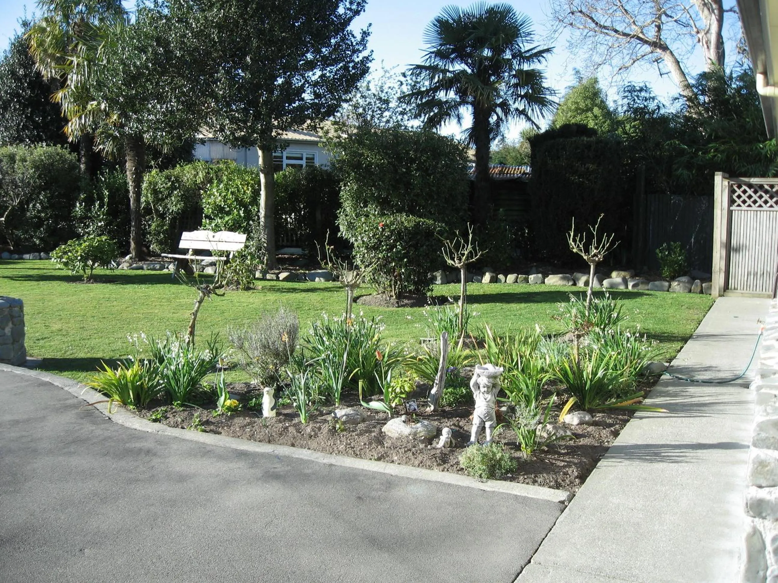 Garden in Four Peaks Motel