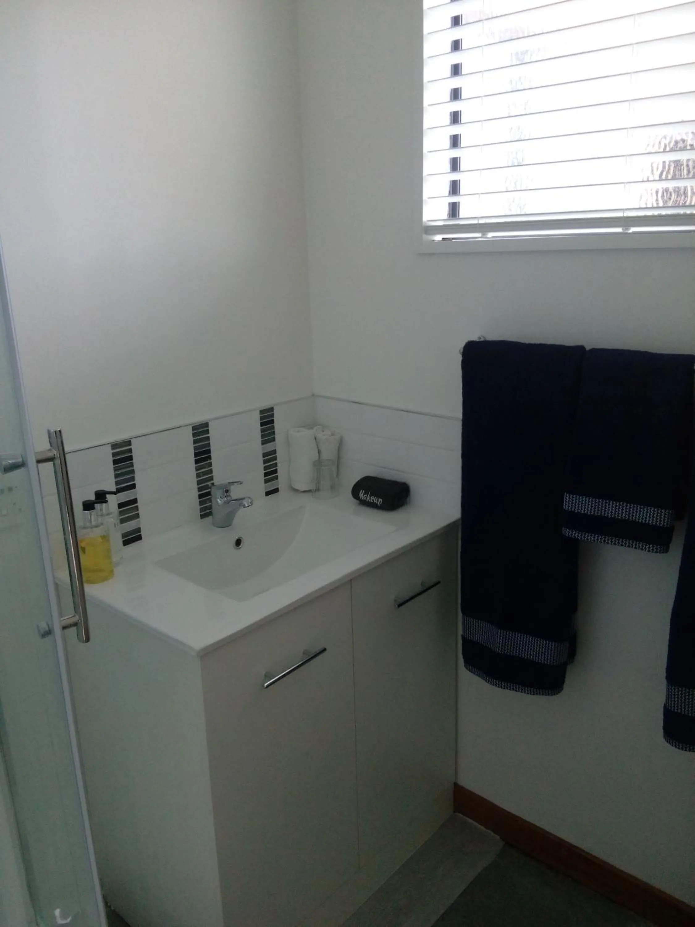 Bathroom in Four Peaks Motel