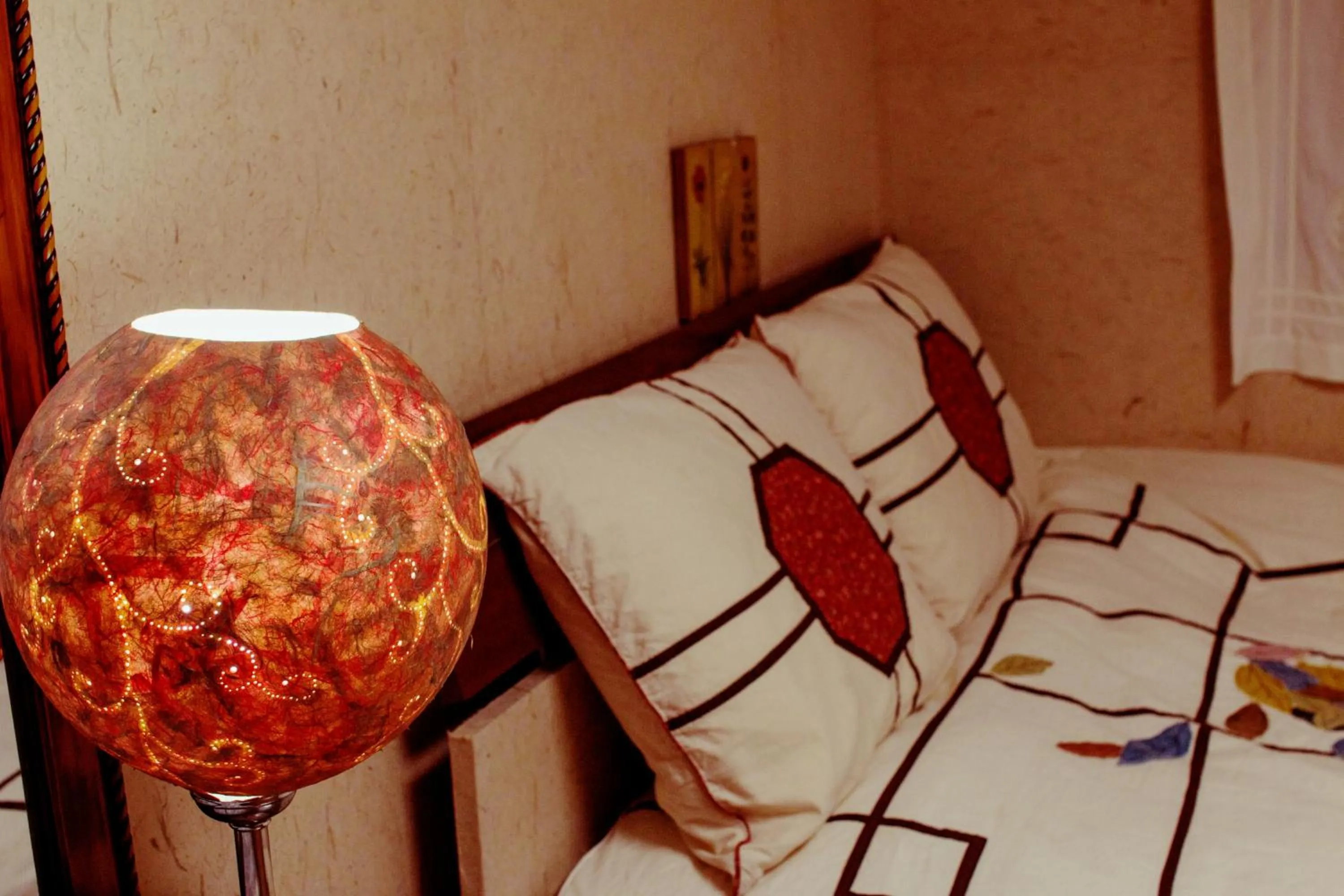 Bed in Lydia Craft Guesthouse