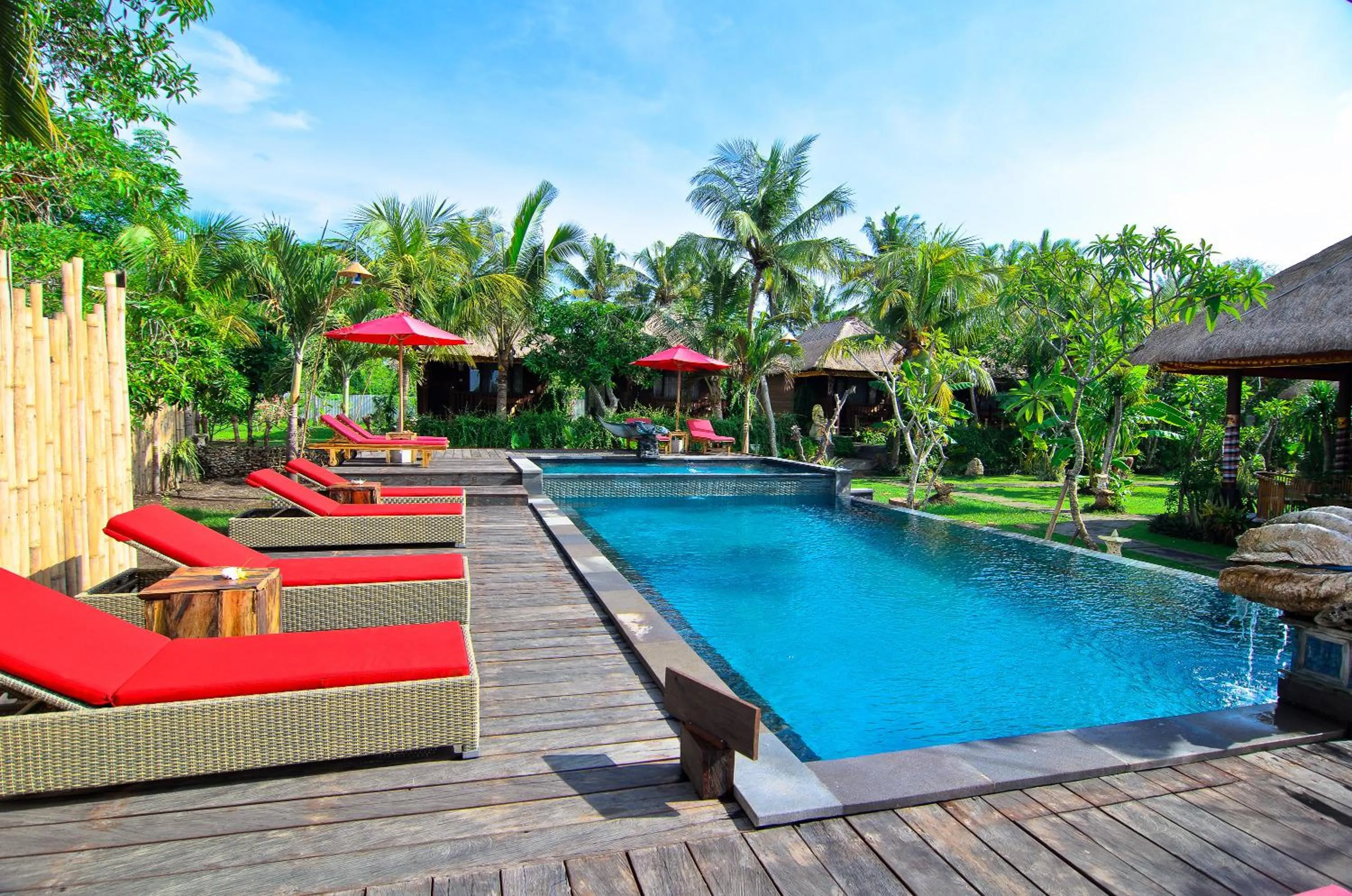 Swimming pool in The Jingga Villas