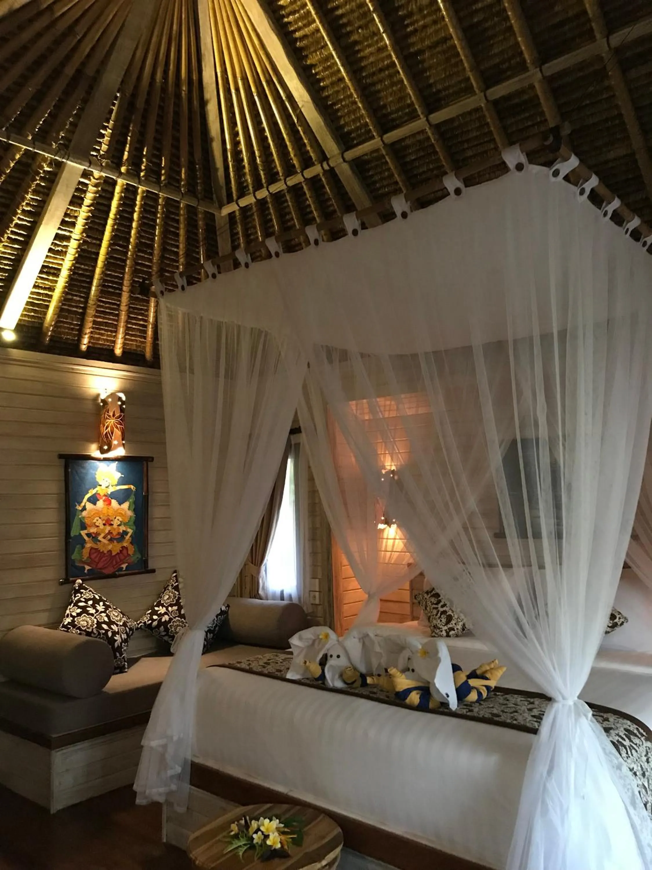 Bed in The Jingga Villas