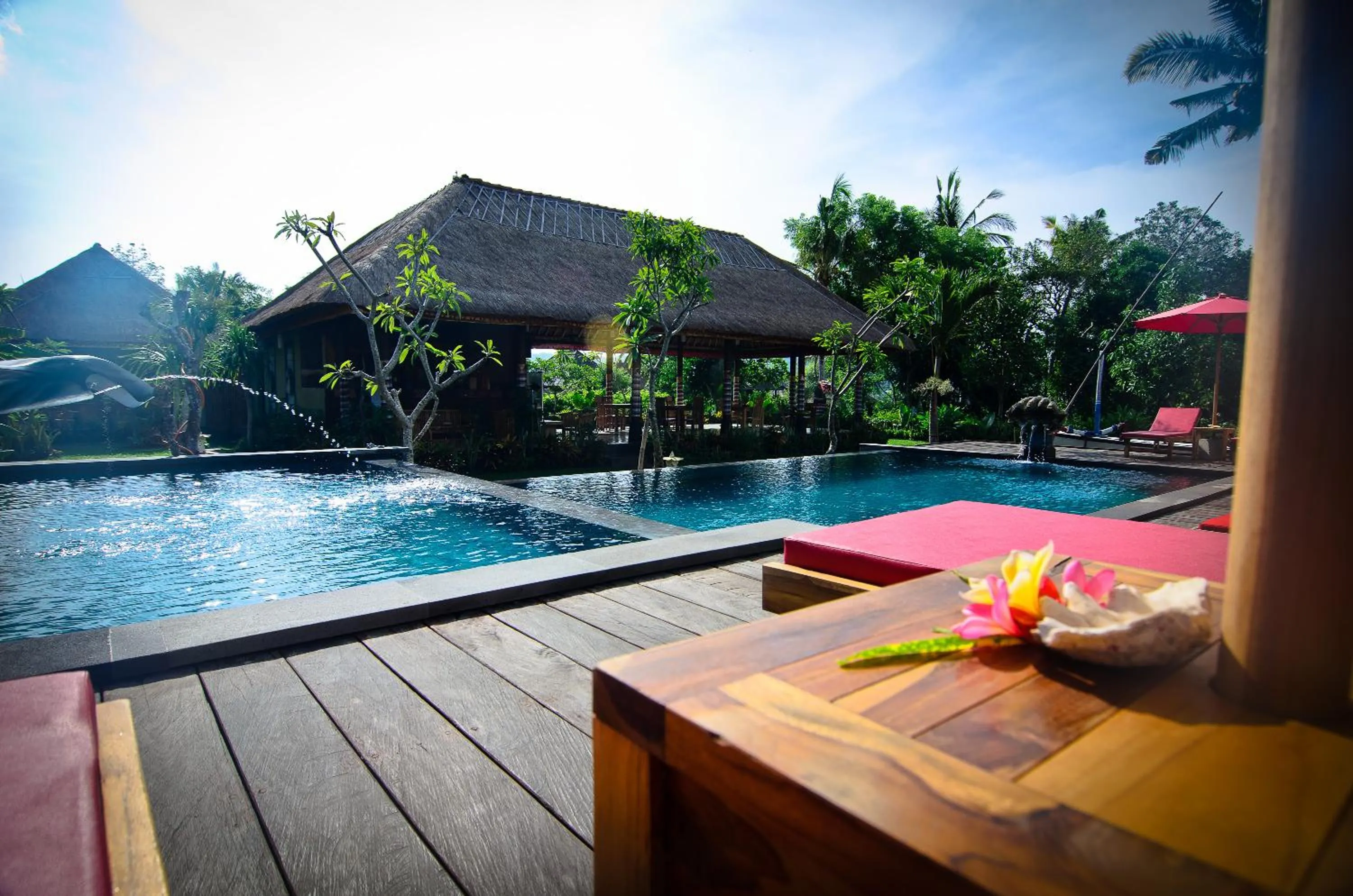 Swimming pool in The Jingga Villas