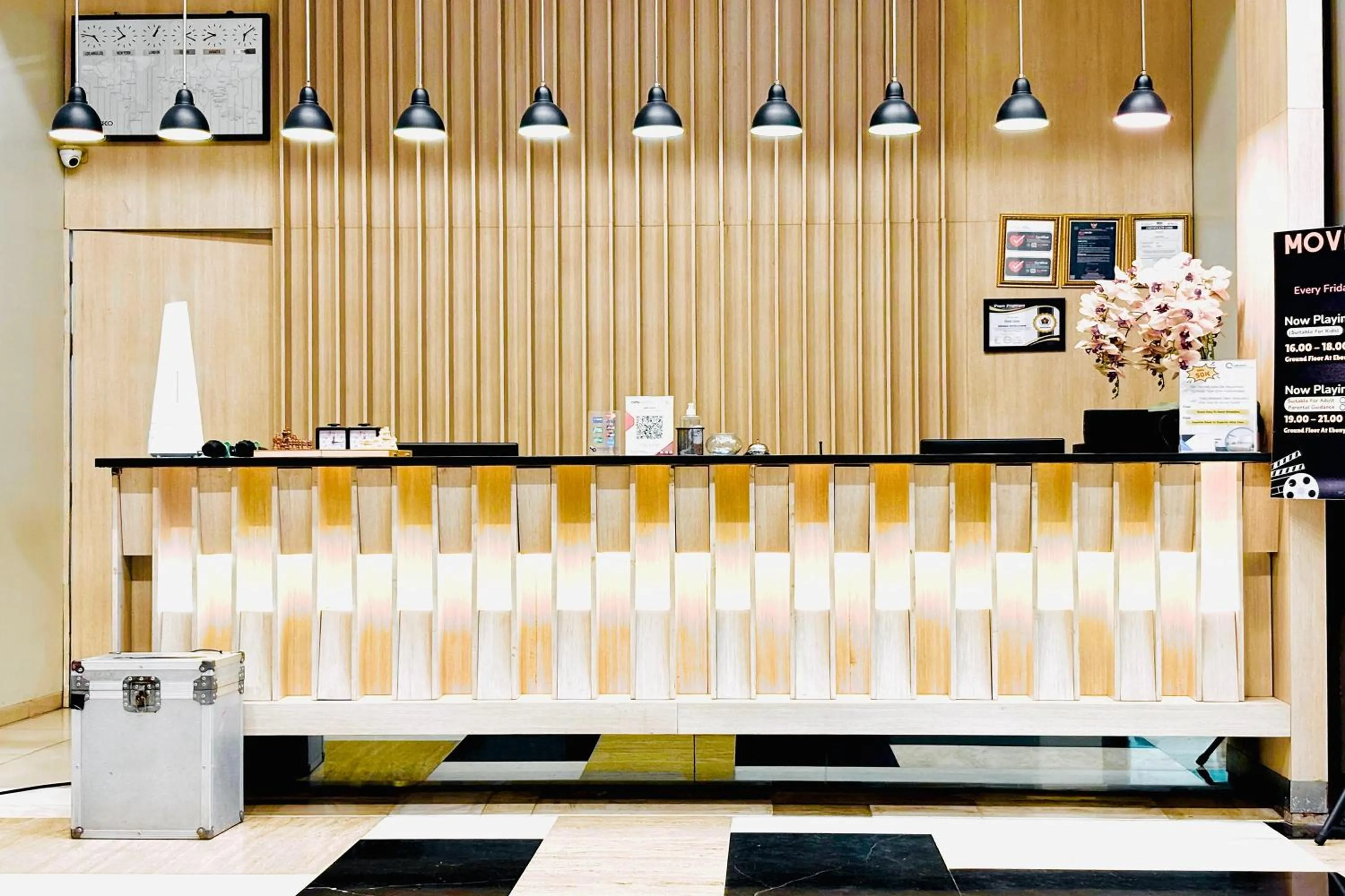 Lobby or reception in Lemo Hotel Serpong