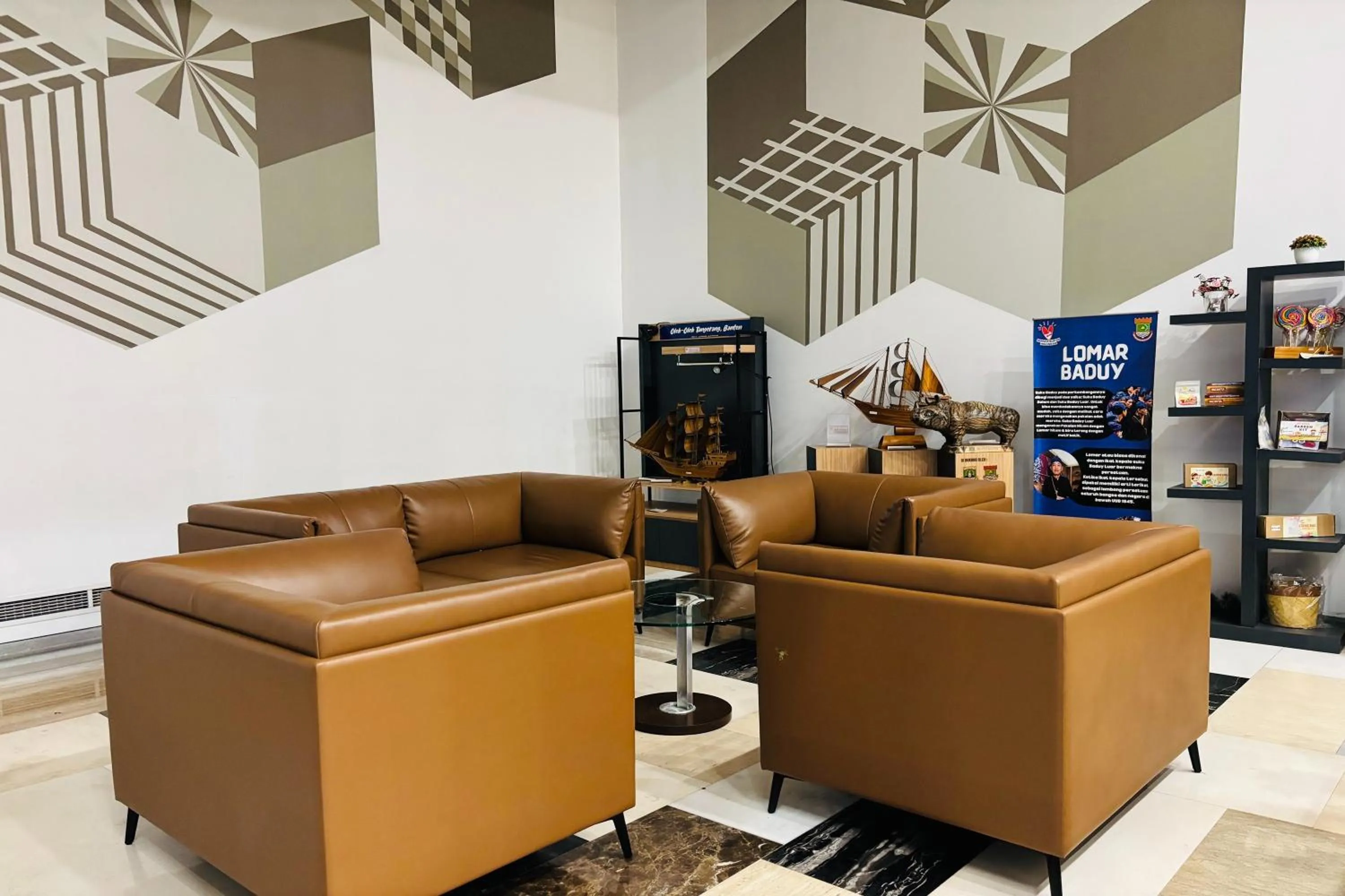 Lobby or reception in Lemo Hotel Serpong