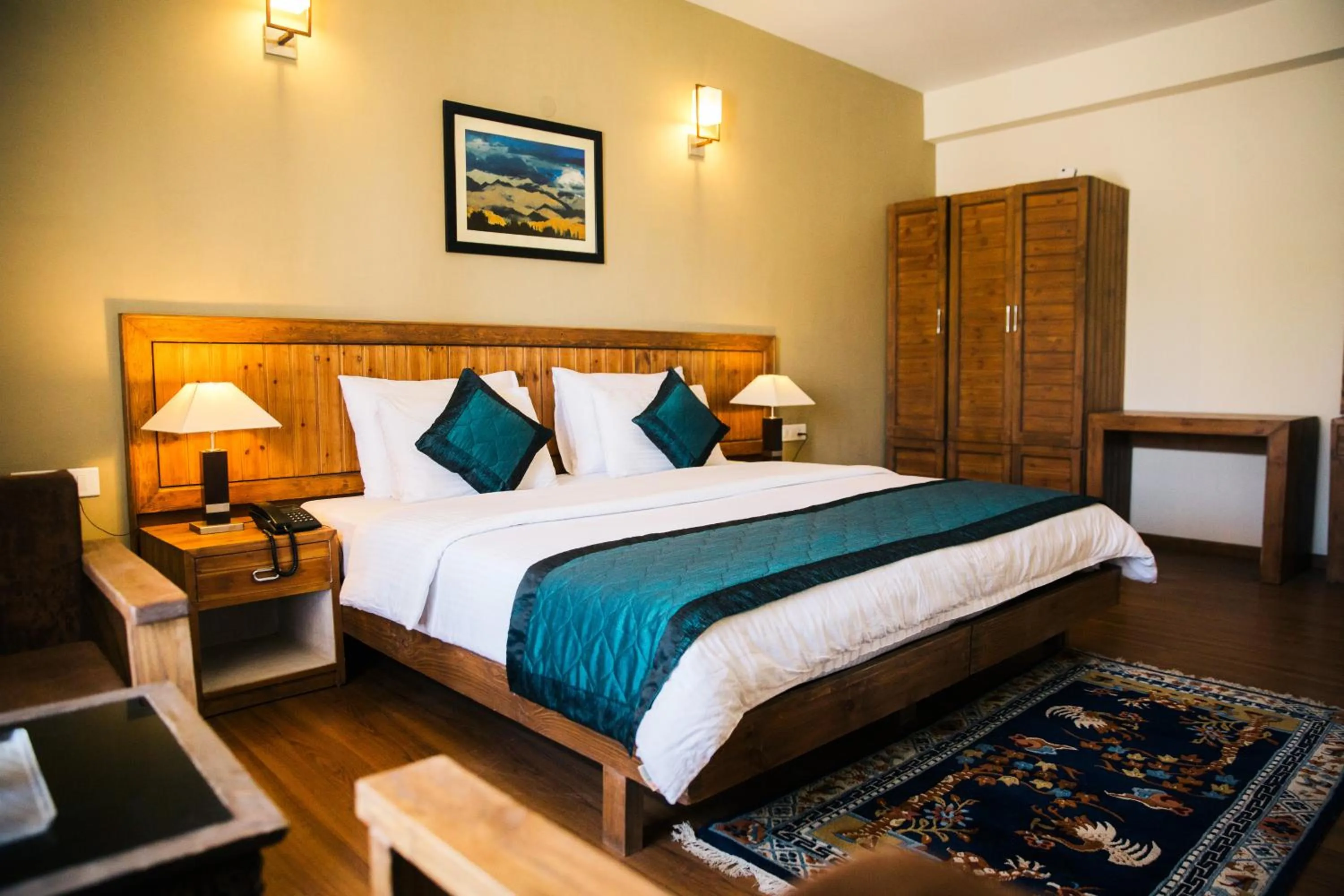 Photo of the whole room, Bed in The Saraha