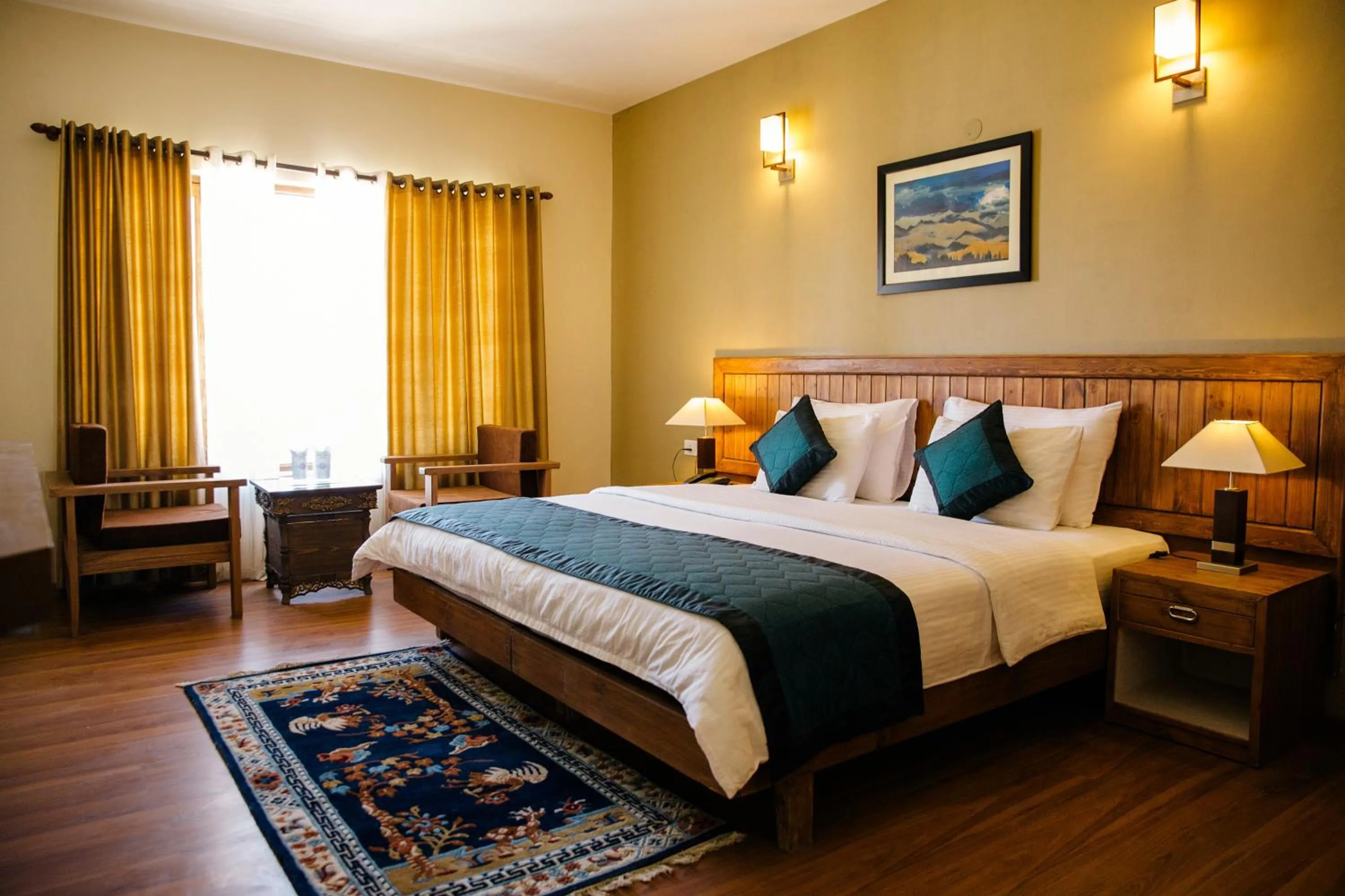 Photo of the whole room, Bed in The Saraha