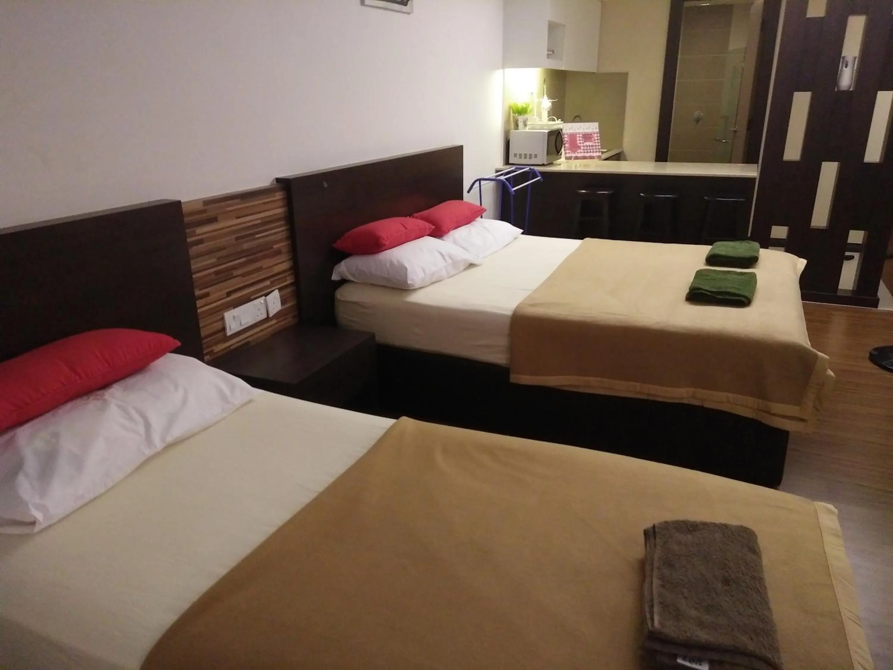 Bed in Best Studio Guest House