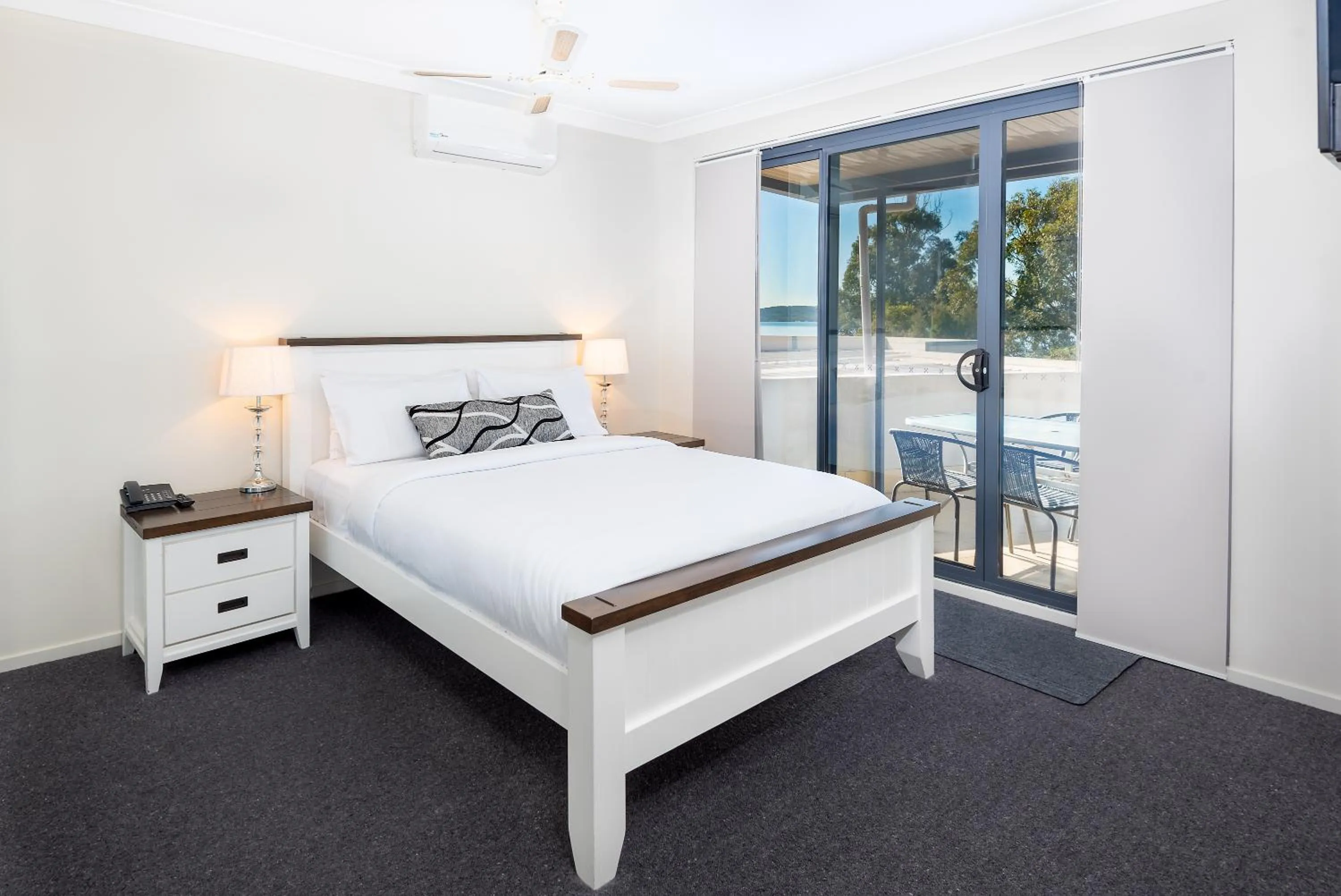 Bed in The Brighton Apartments