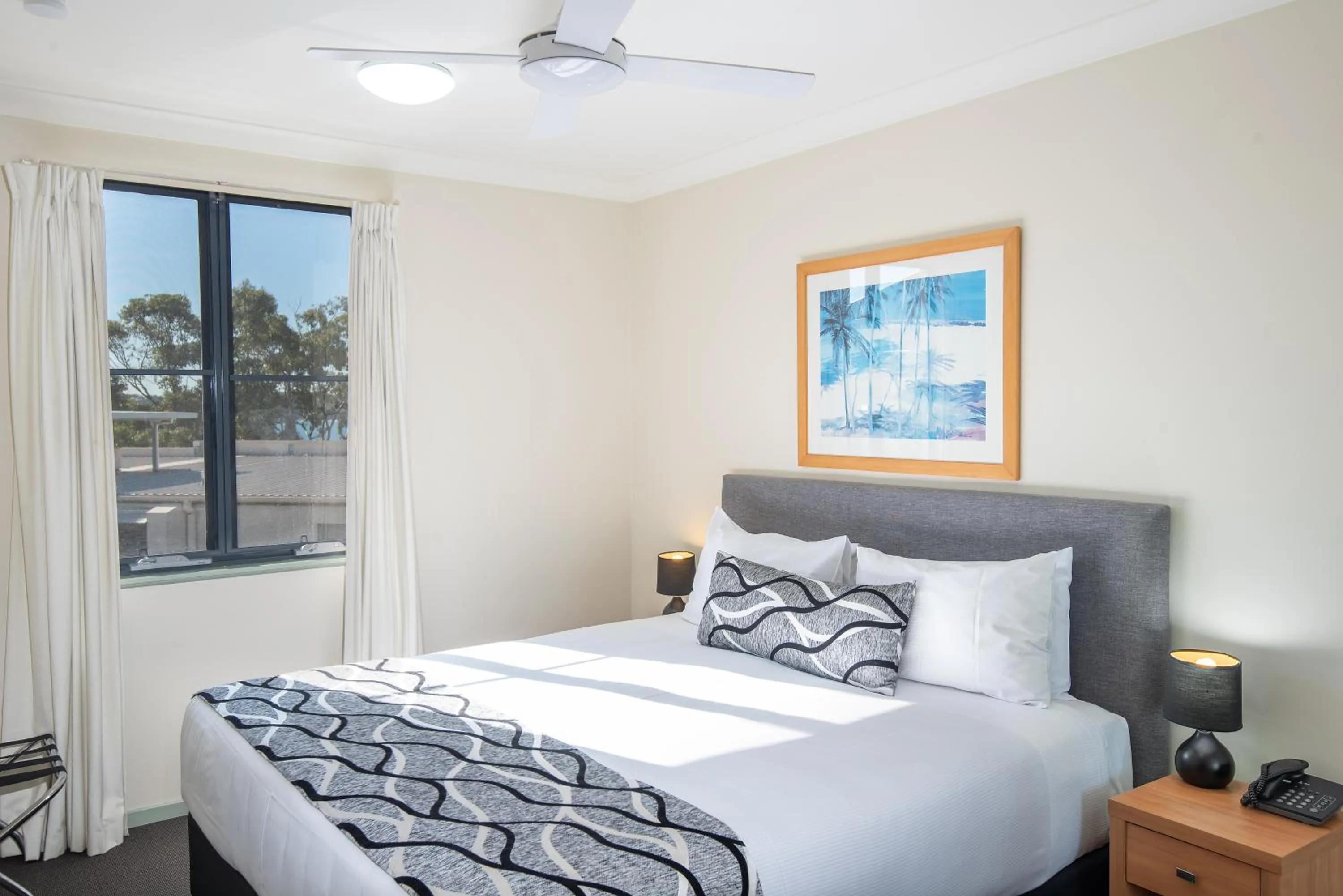 Bed in The Brighton Apartments