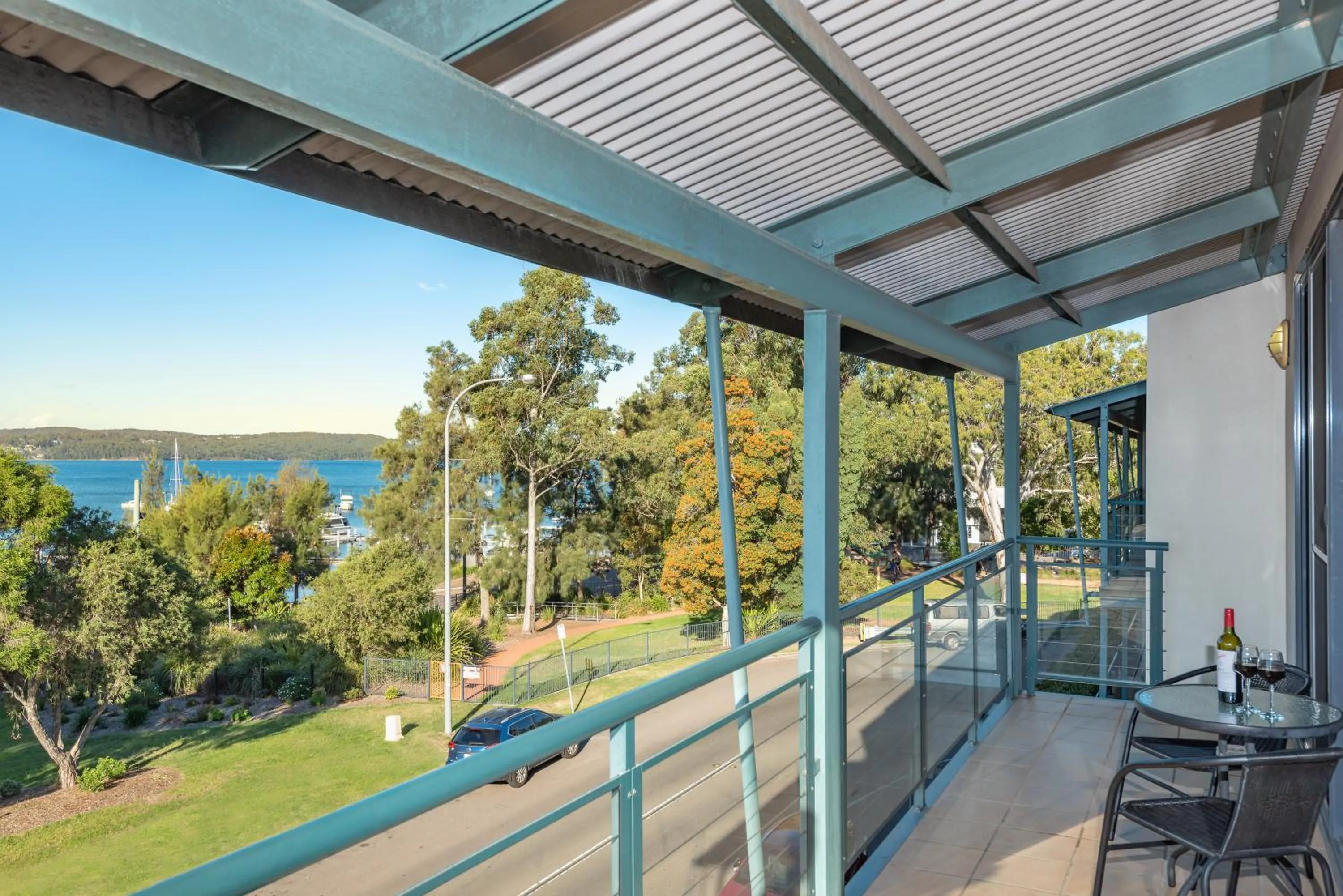 Patio in The Brighton Apartments
