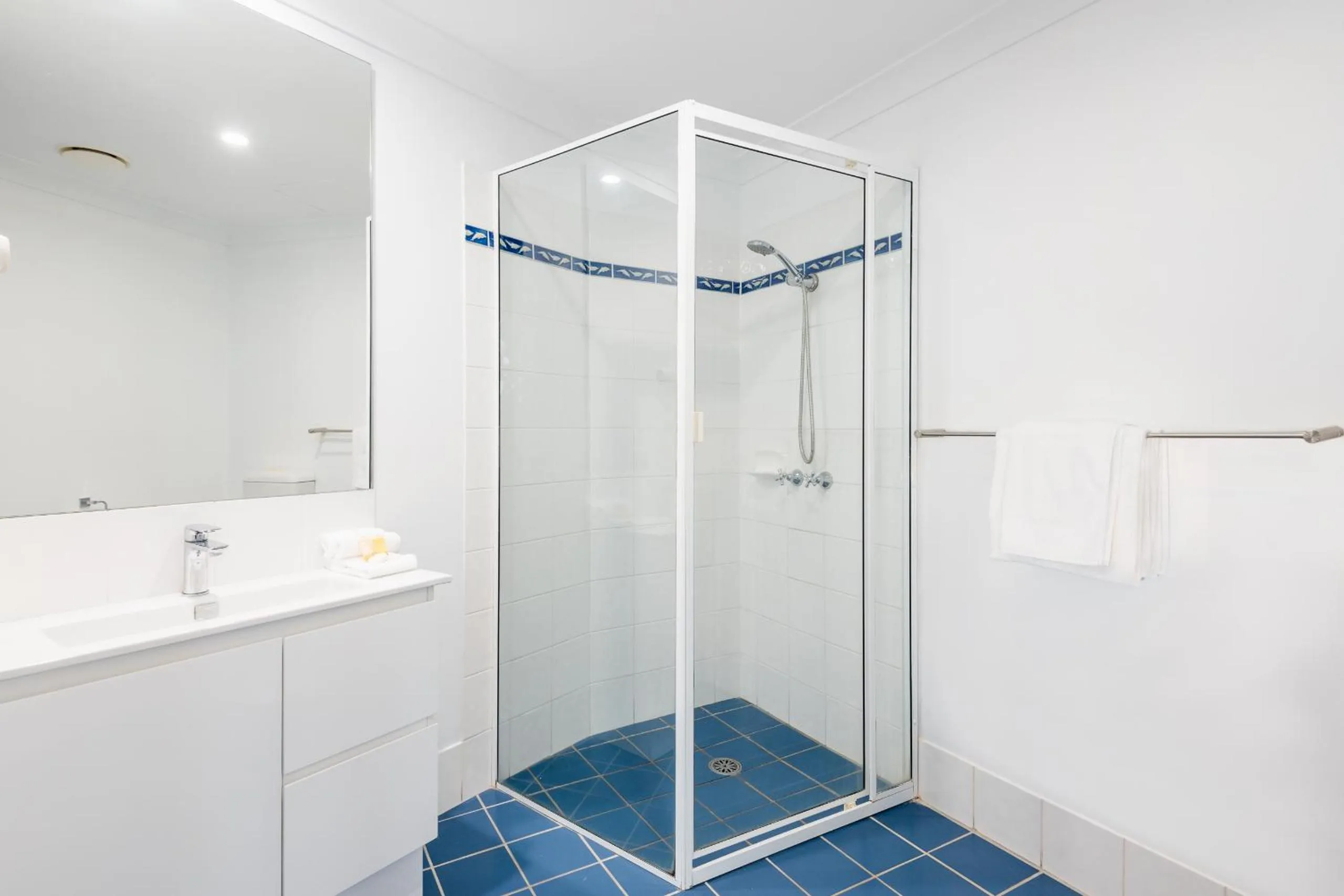 Shower in The Brighton Apartments