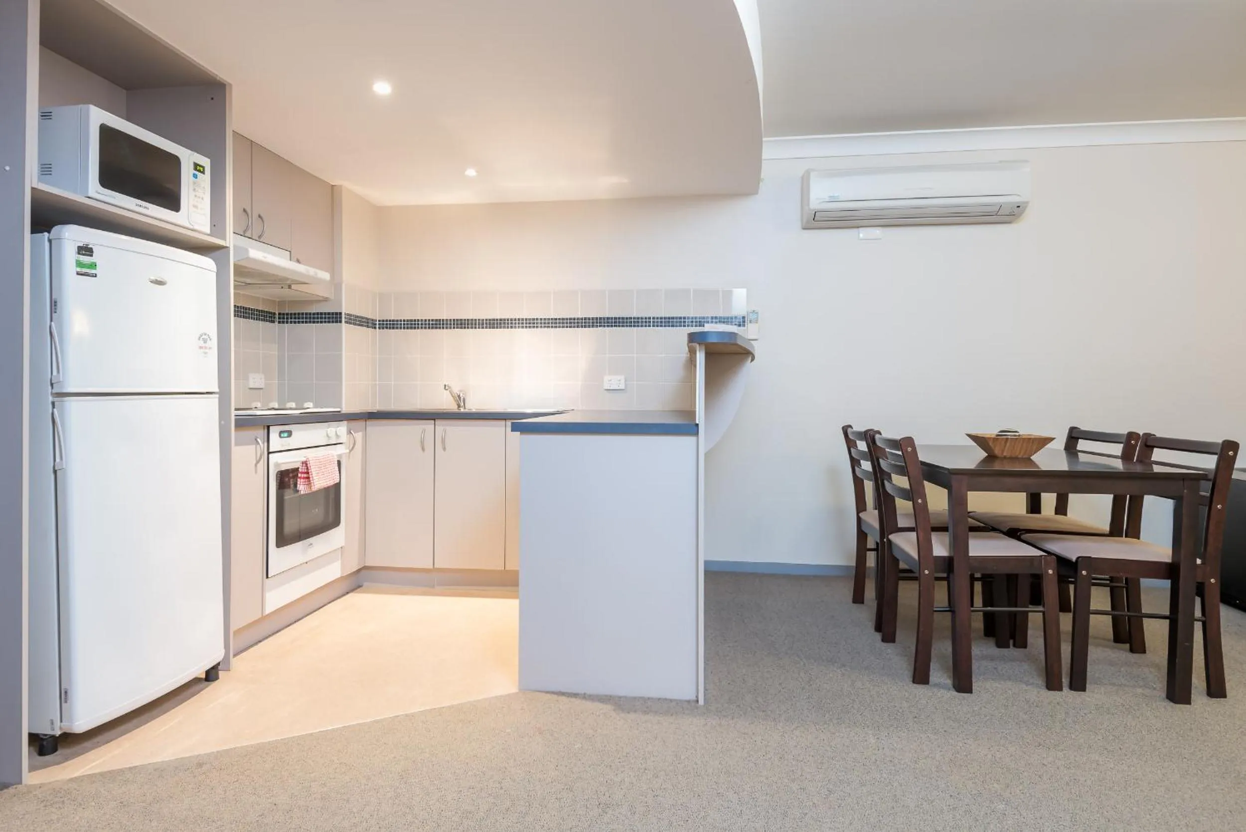Kitchen or kitchenette in The Brighton Apartments
