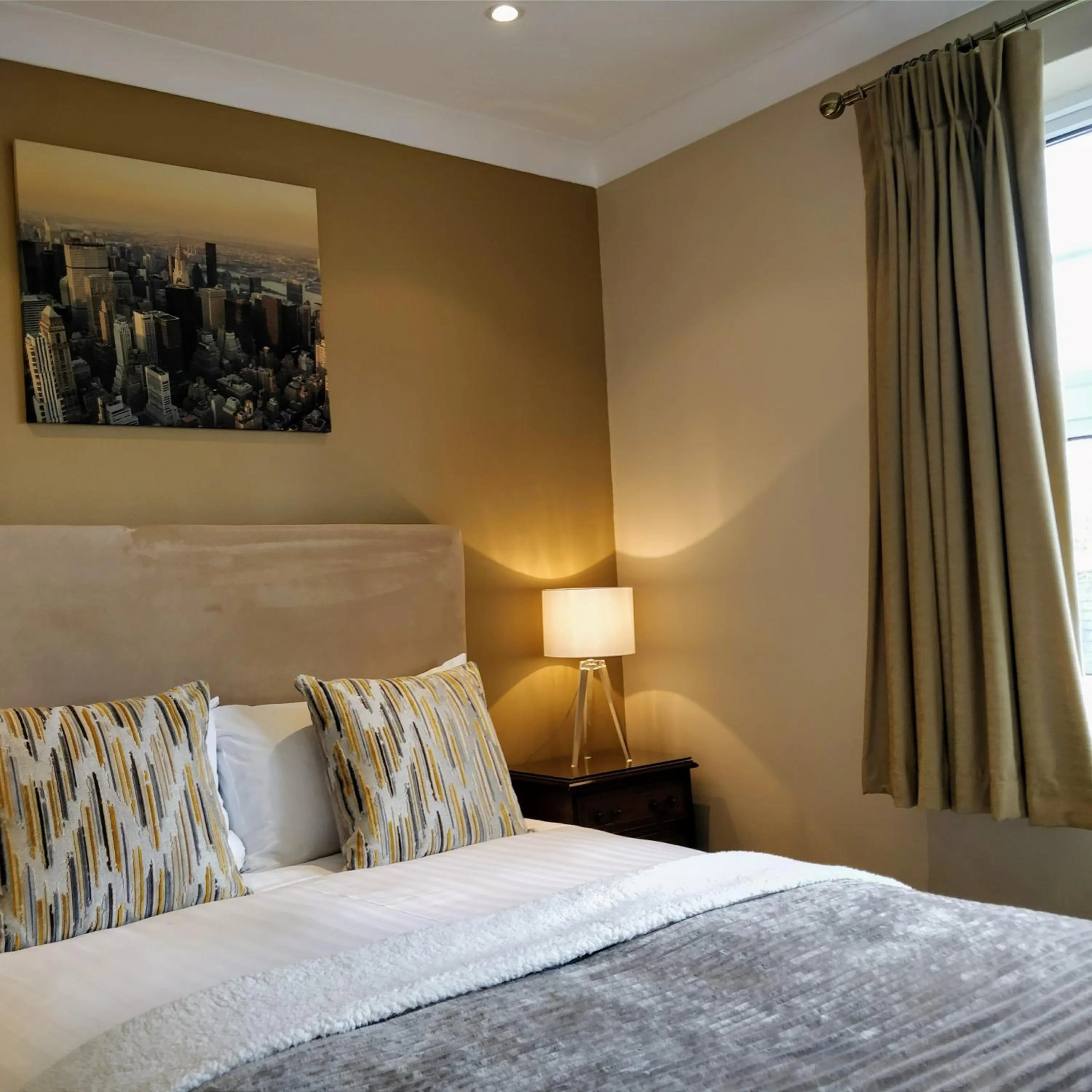 Bed in Pinfield Boutique Hotel