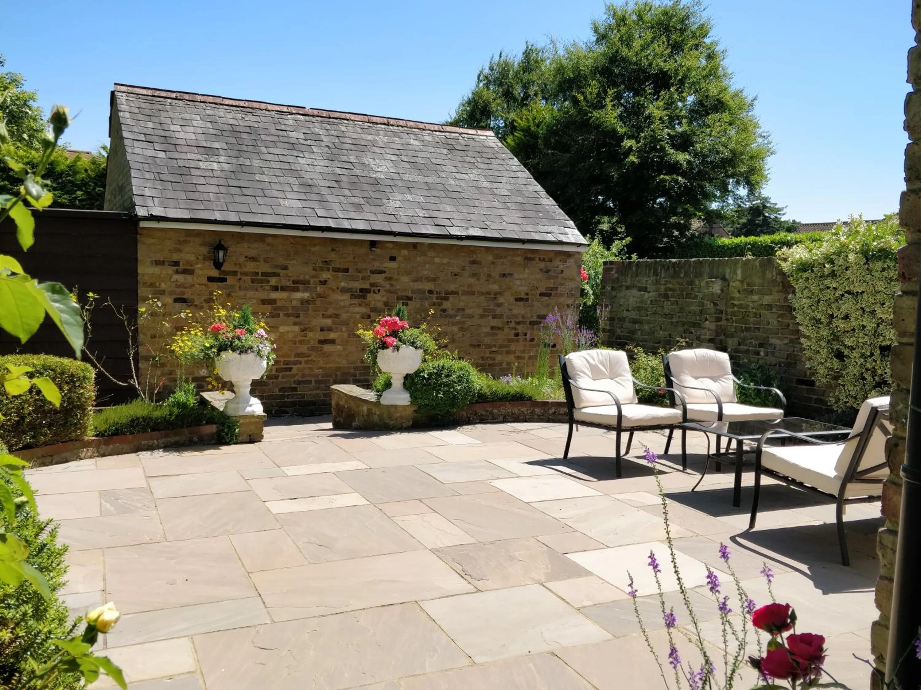 Patio in Pinfield Boutique Hotel