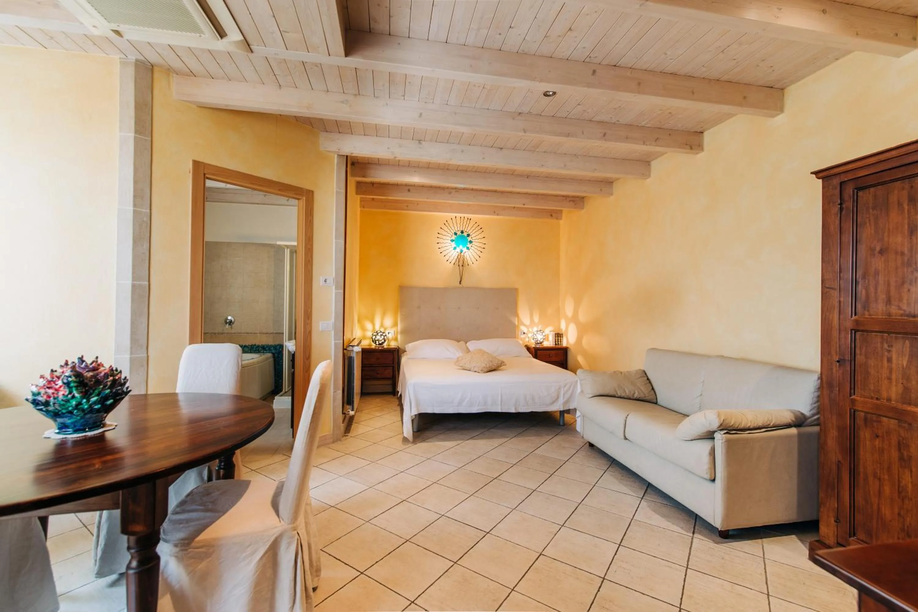 Bed in Locanda Belvedere