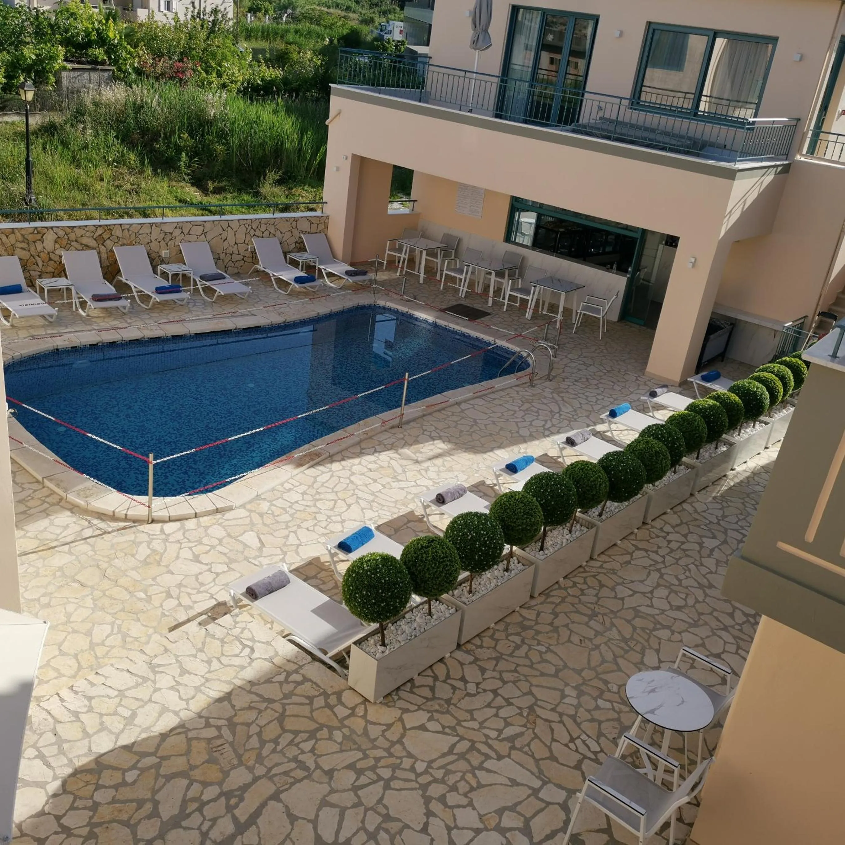 Swimming pool in Anemos Villas