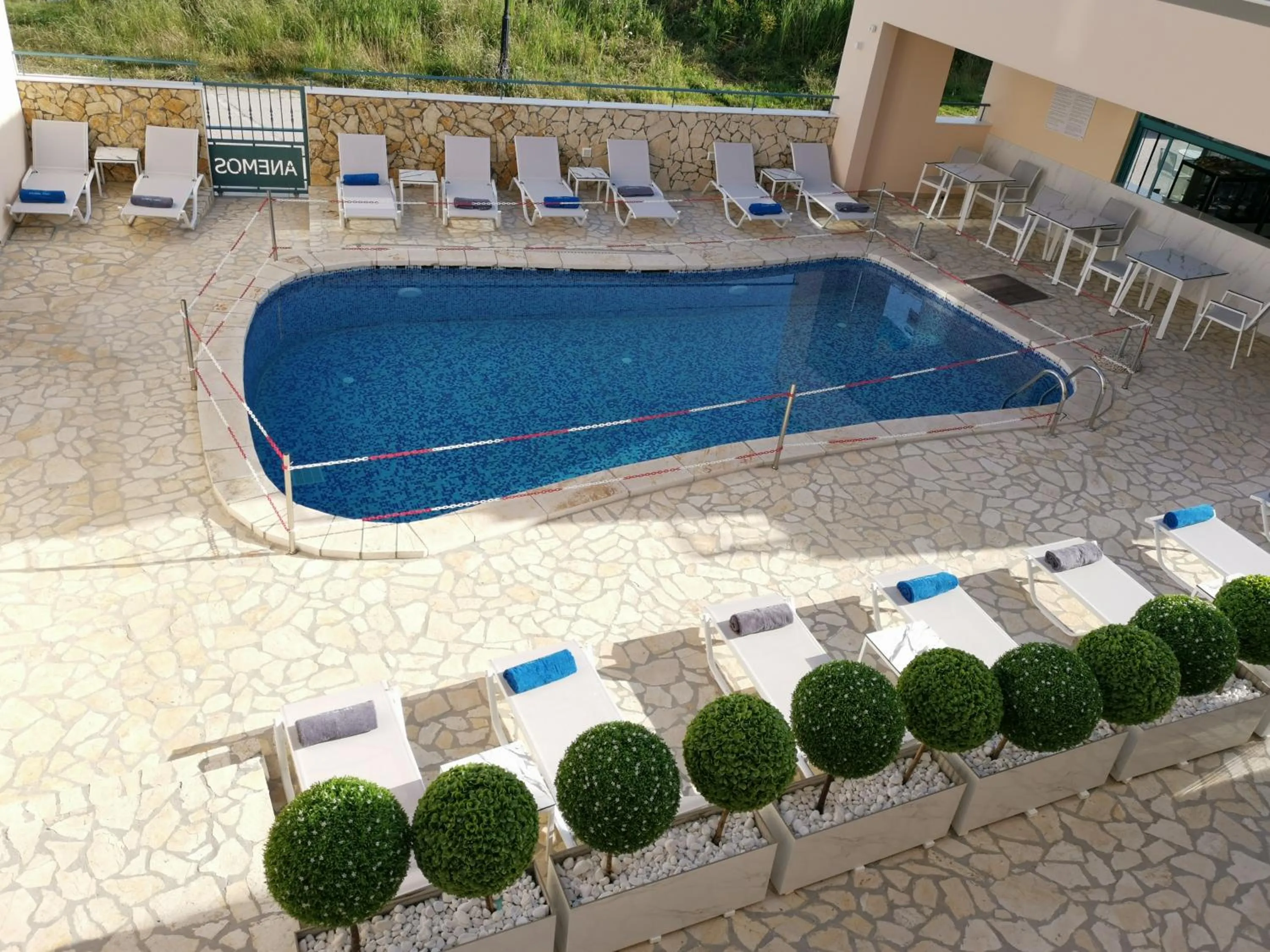 Swimming pool in Anemos Villas