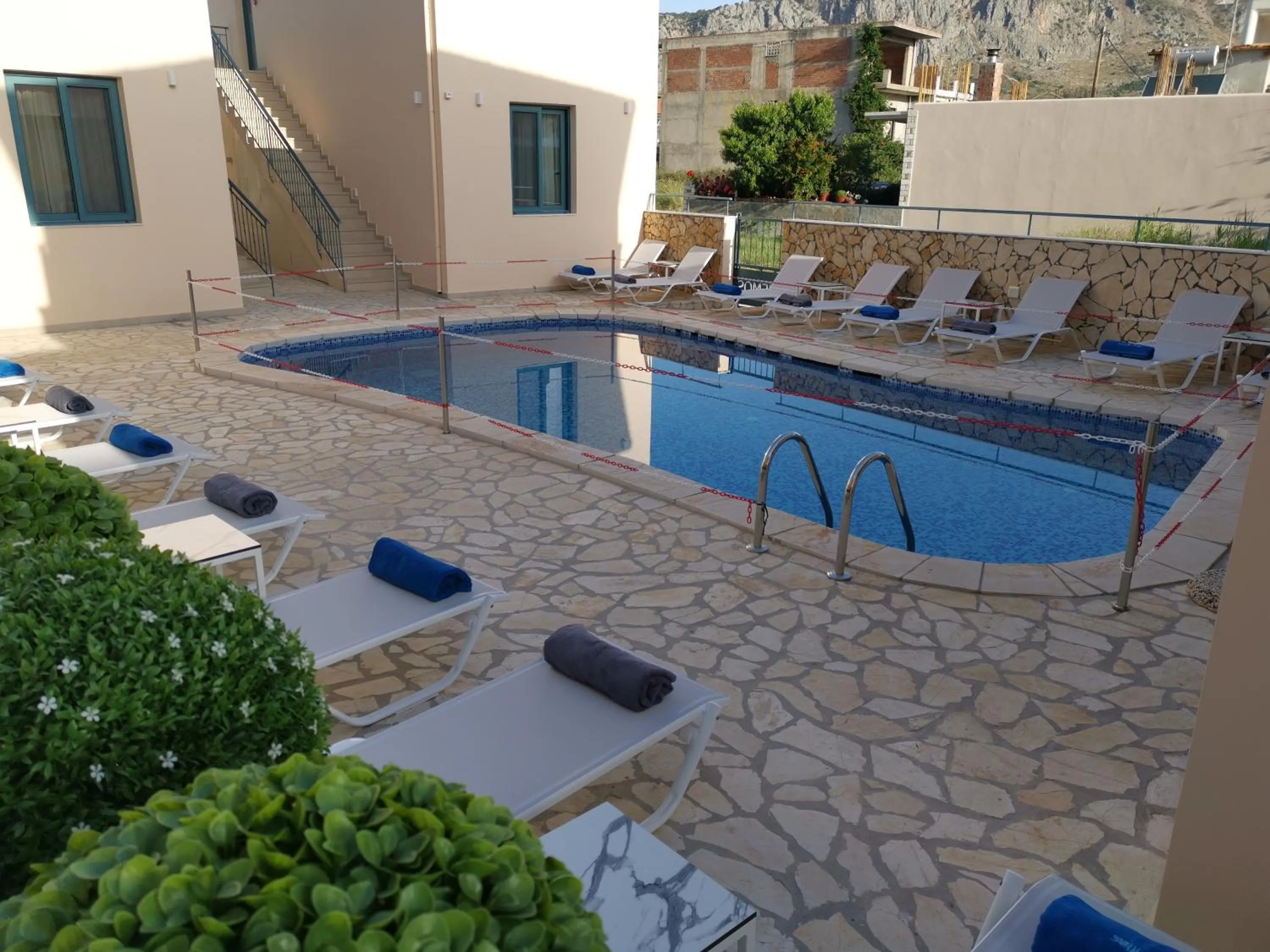 Swimming pool in Anemos Villas