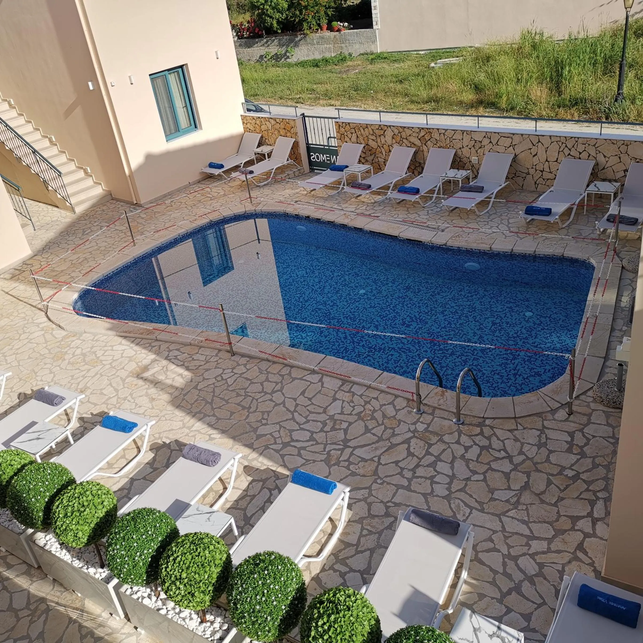 Swimming pool in Anemos Villas