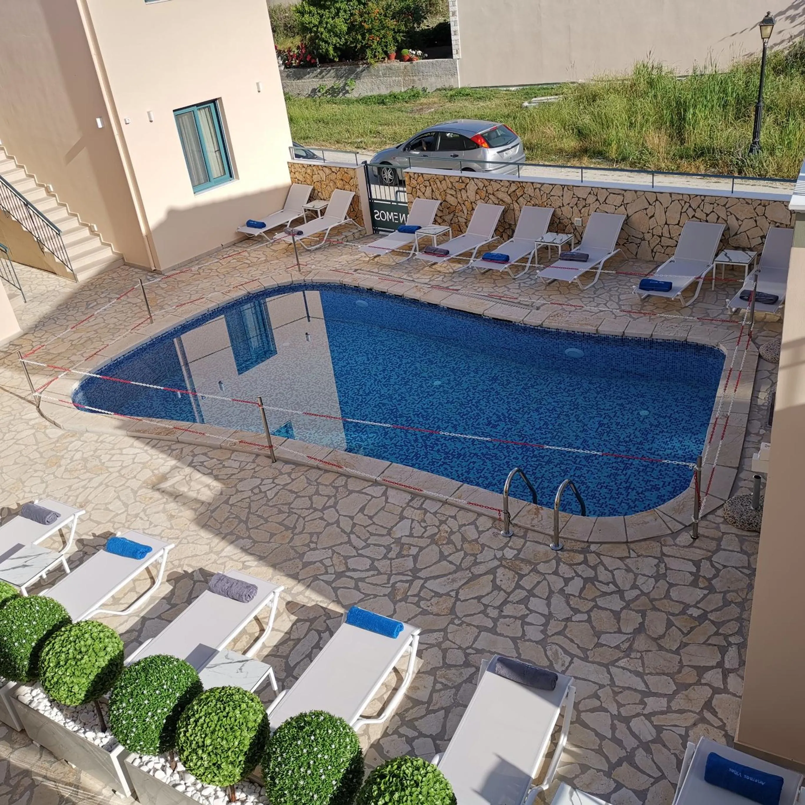 Swimming pool in Anemos Villas