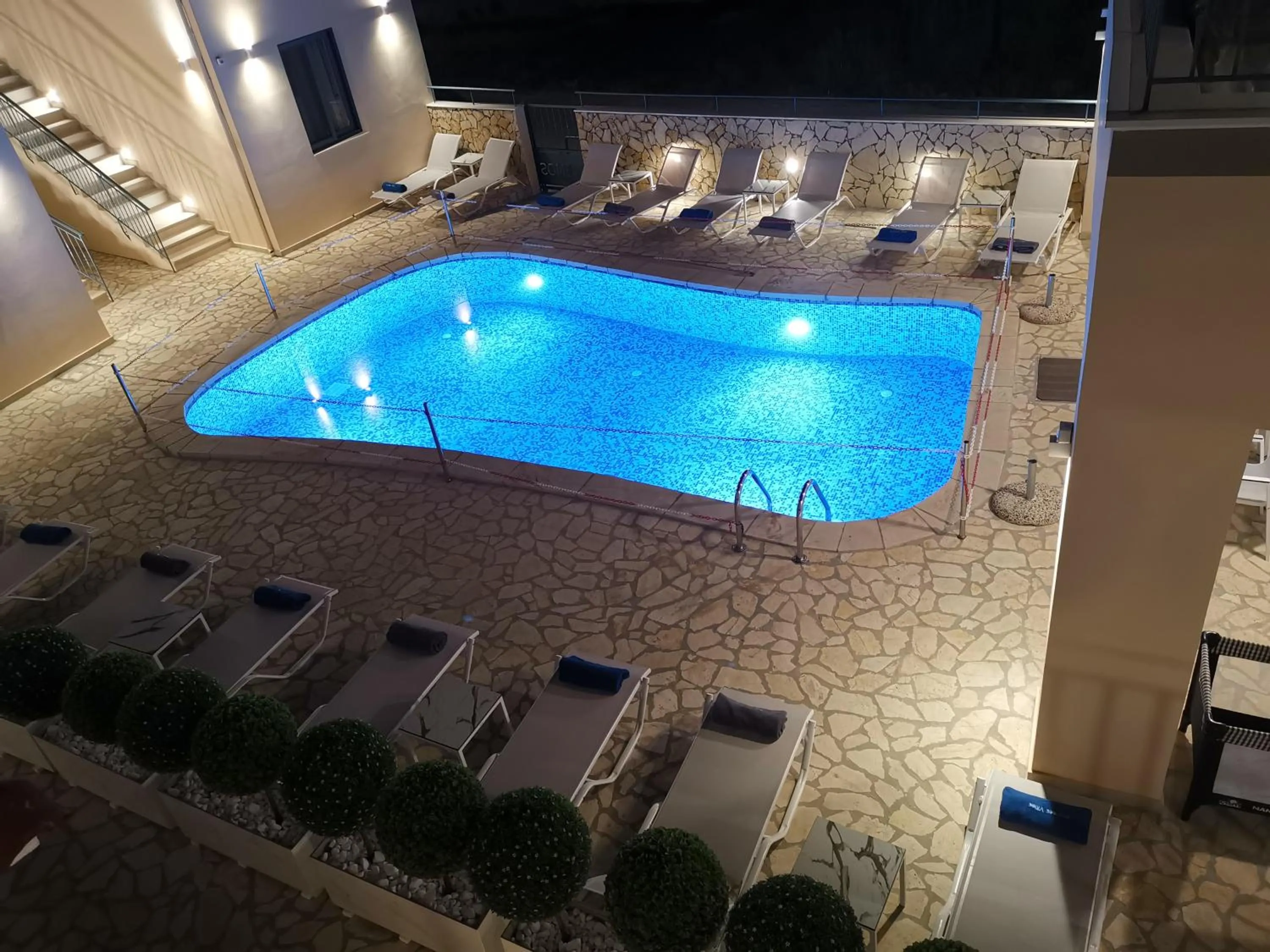 Swimming pool in Anemos Villas