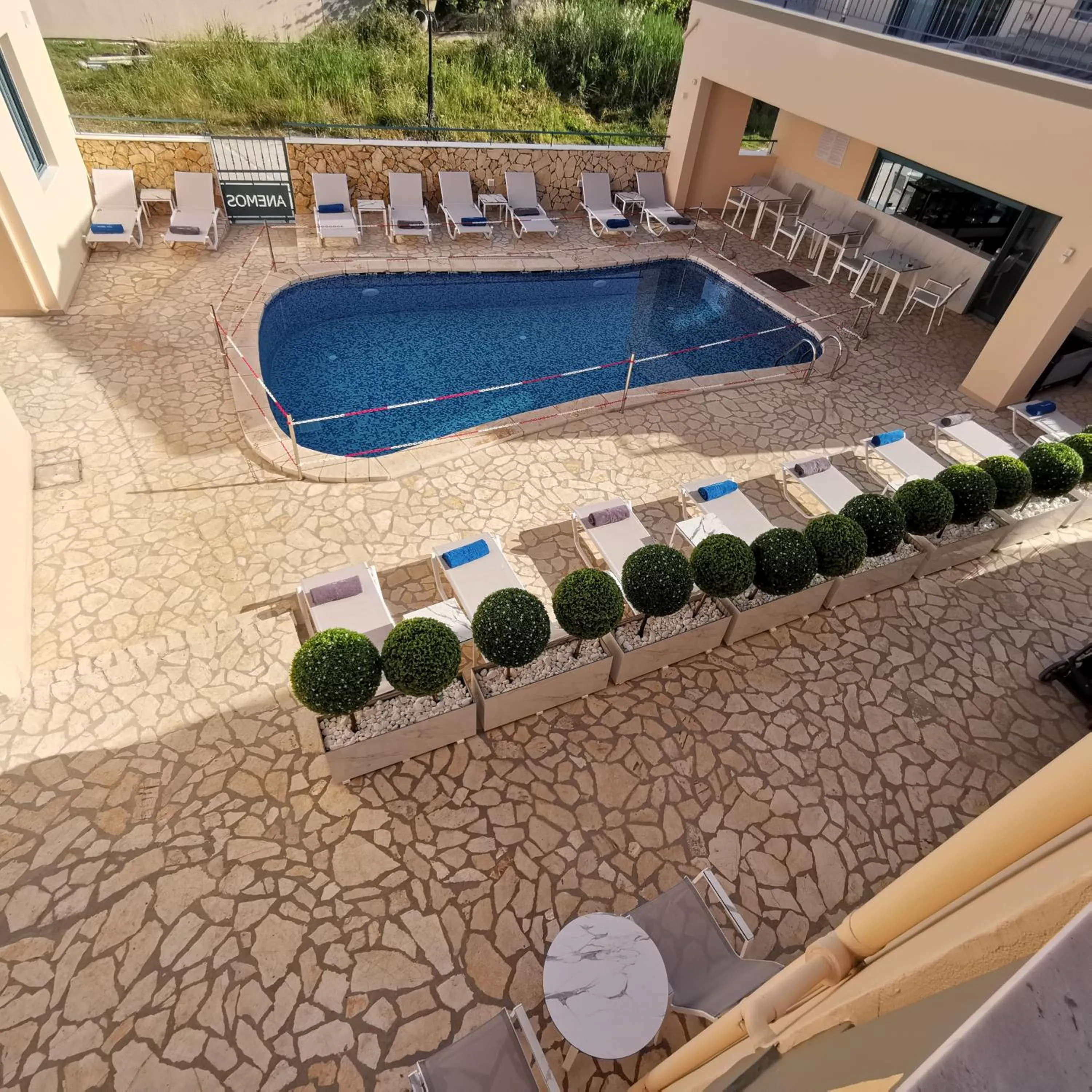 Swimming pool in Anemos Villas