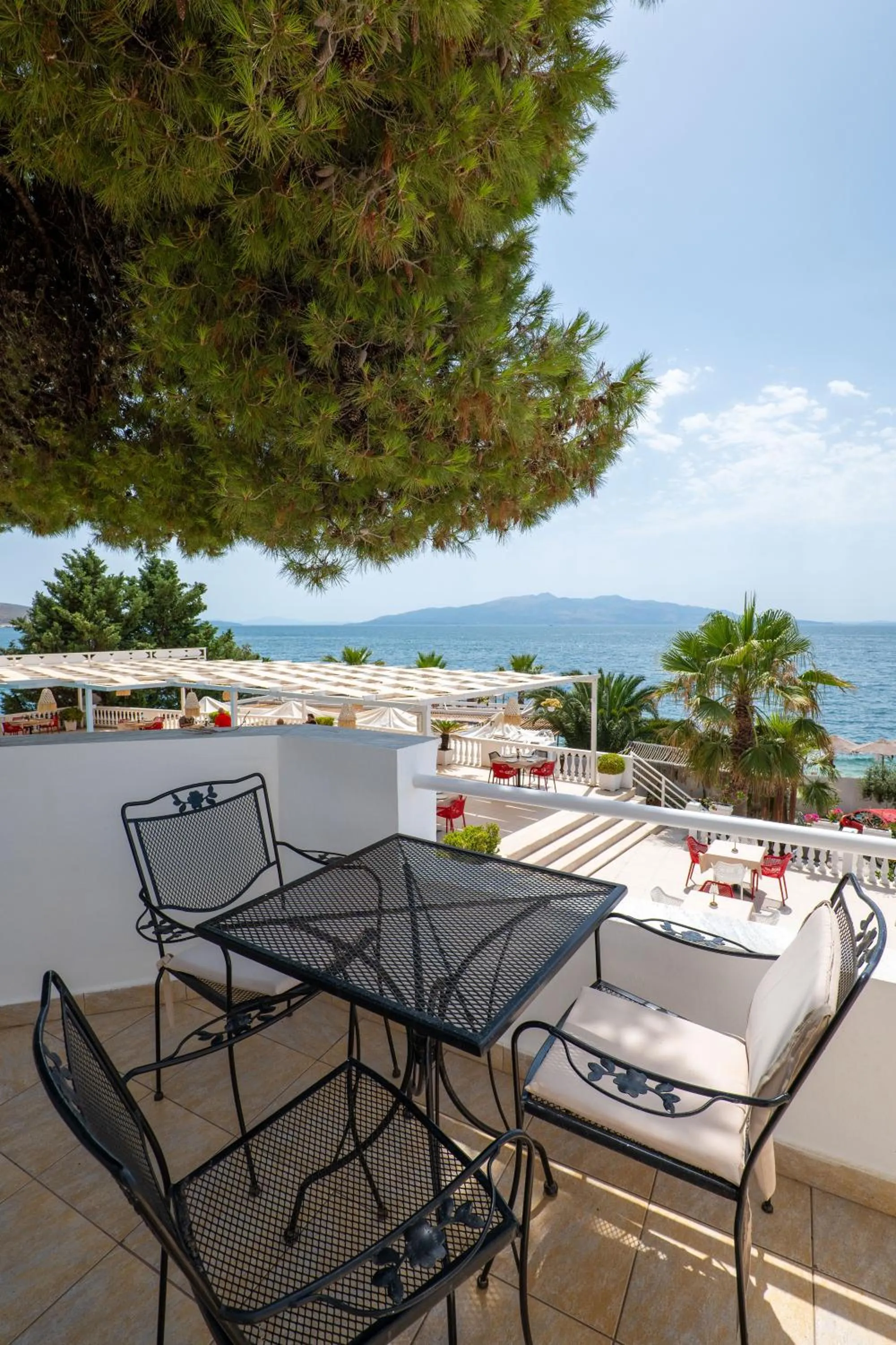 Balcony/Terrace in Hotel Sejko