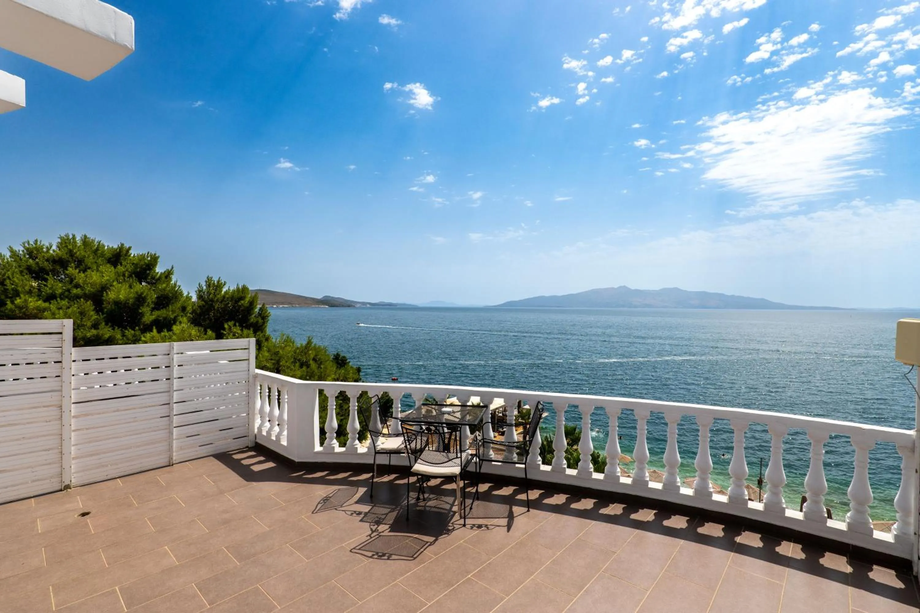 Balcony/Terrace in Hotel Sejko