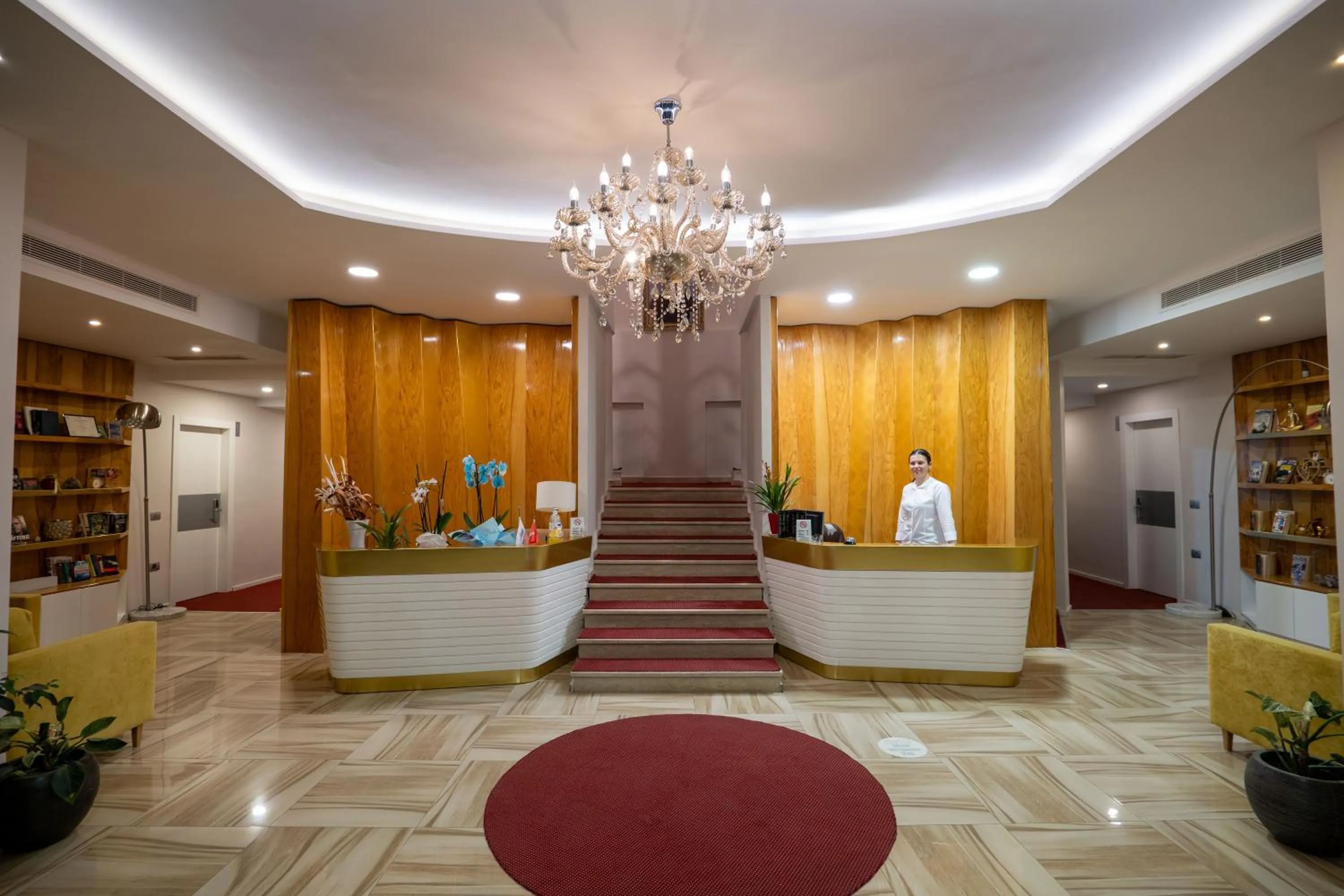 Lobby or reception in Hotel Sejko