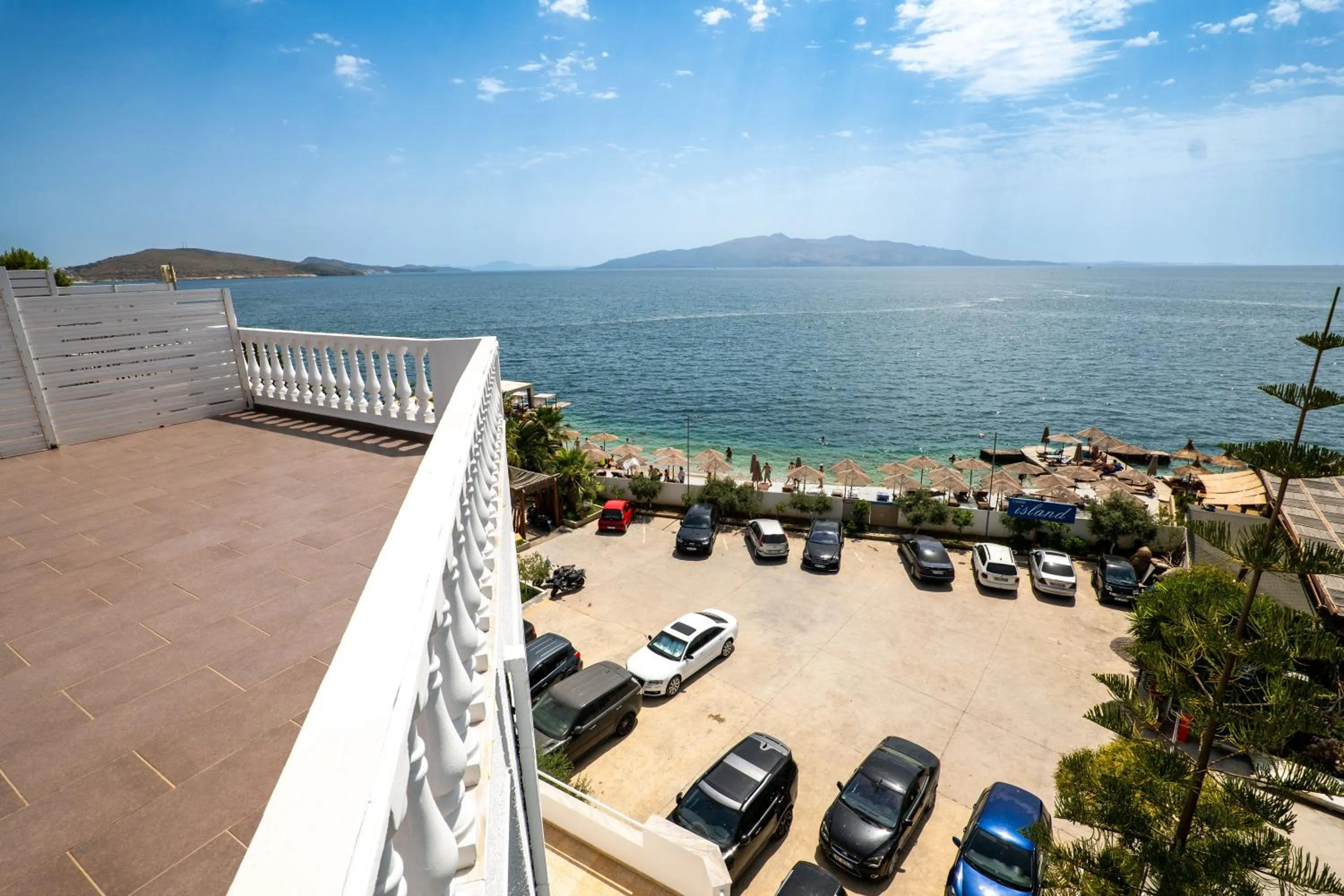Balcony/Terrace in Hotel Sejko