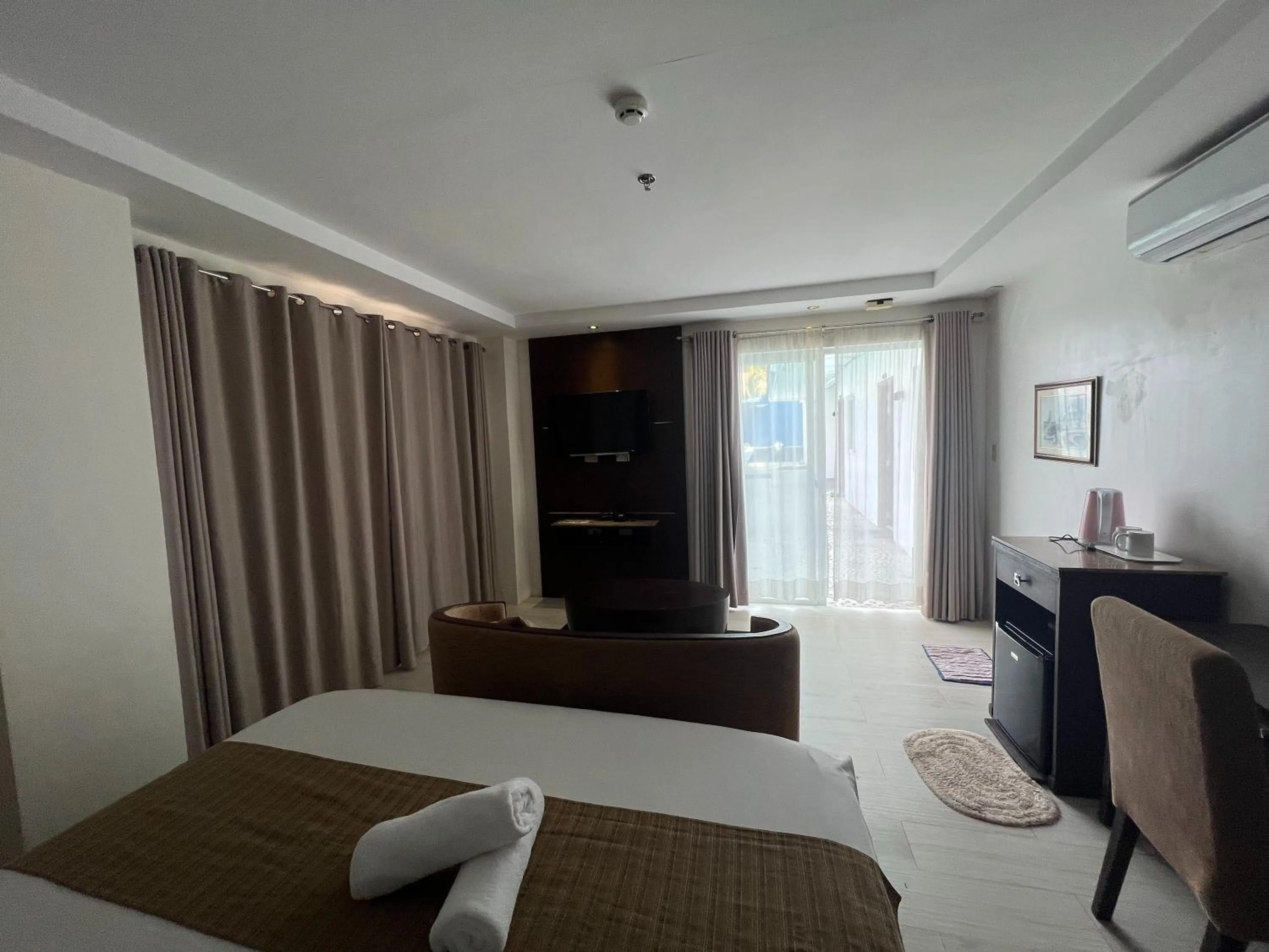 Bed in Subiza Beach Resort