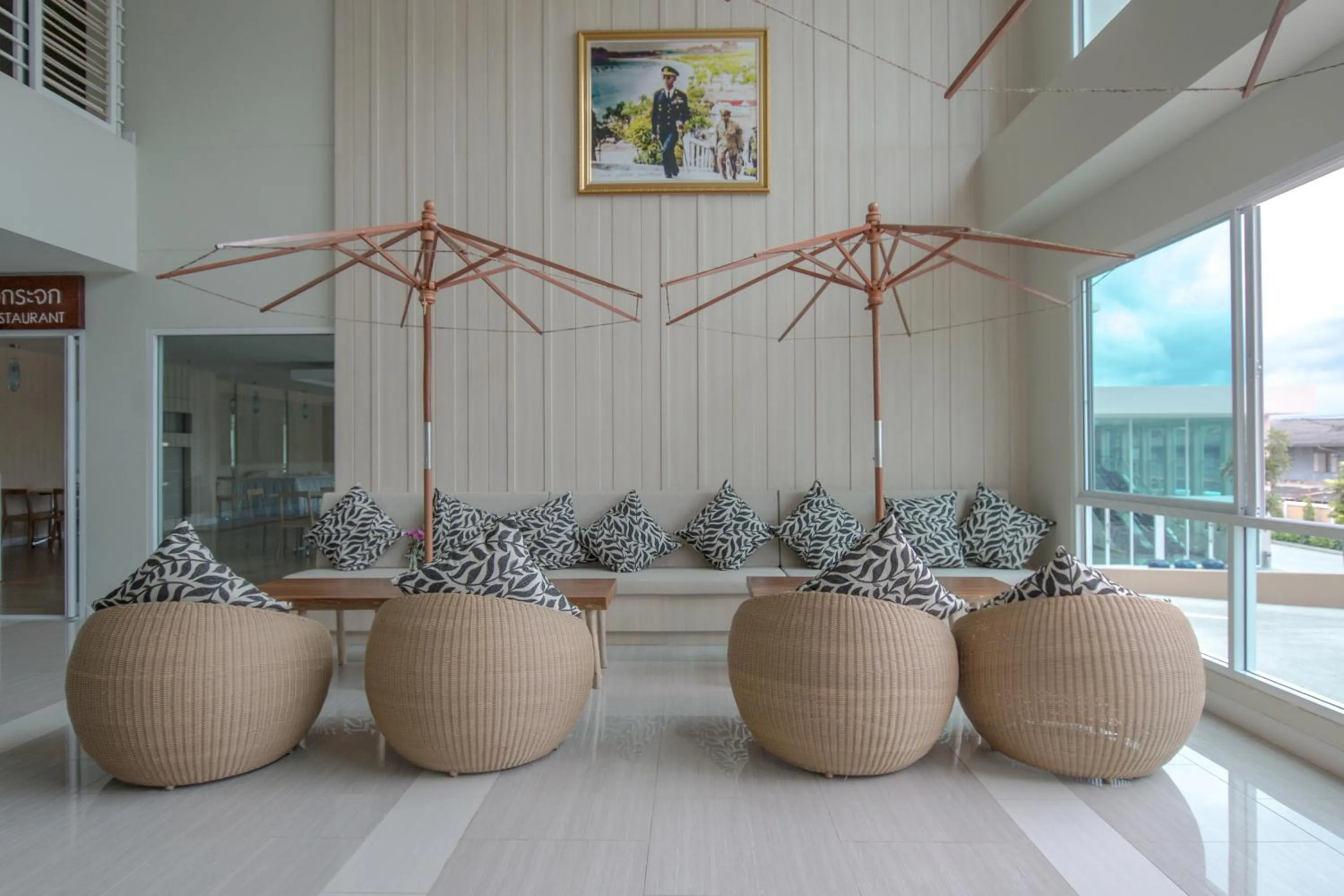 Lobby or reception in Prachuap Grand Hotel