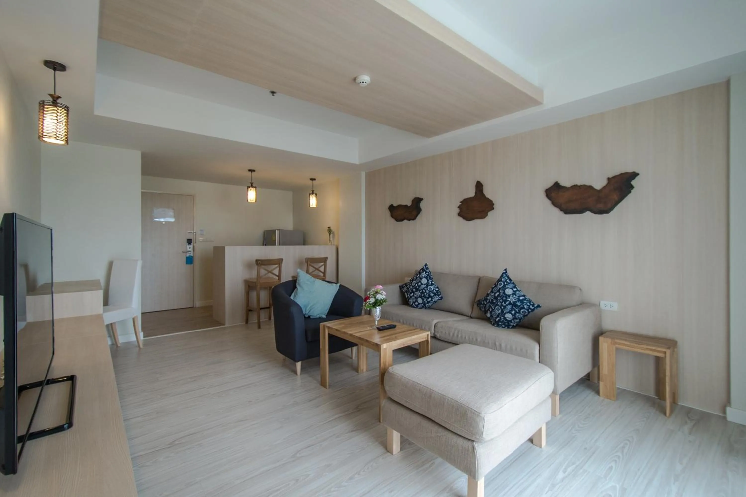 Living room in Prachuap Grand Hotel