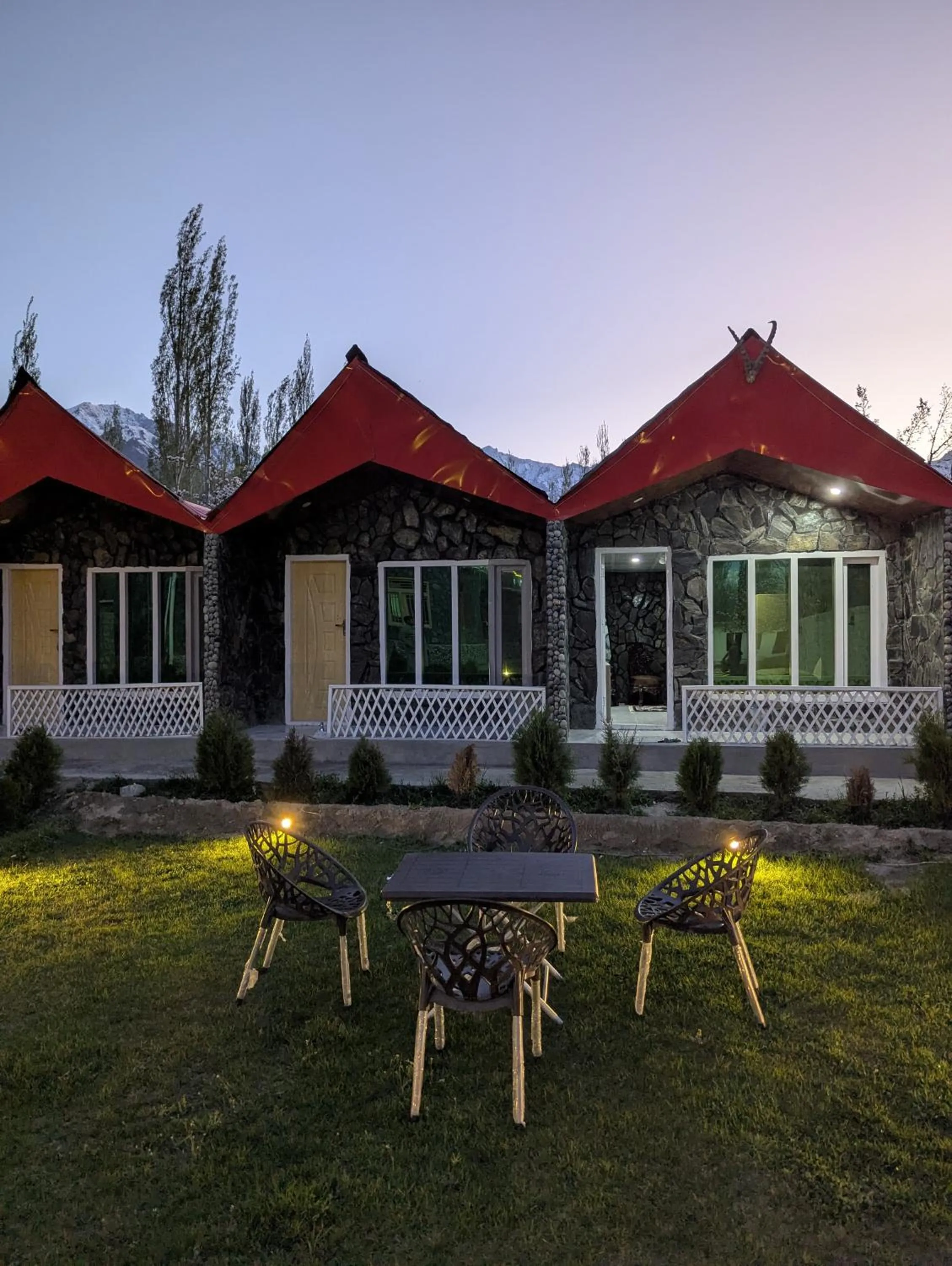 Property building in Comfort Hotel & Huts