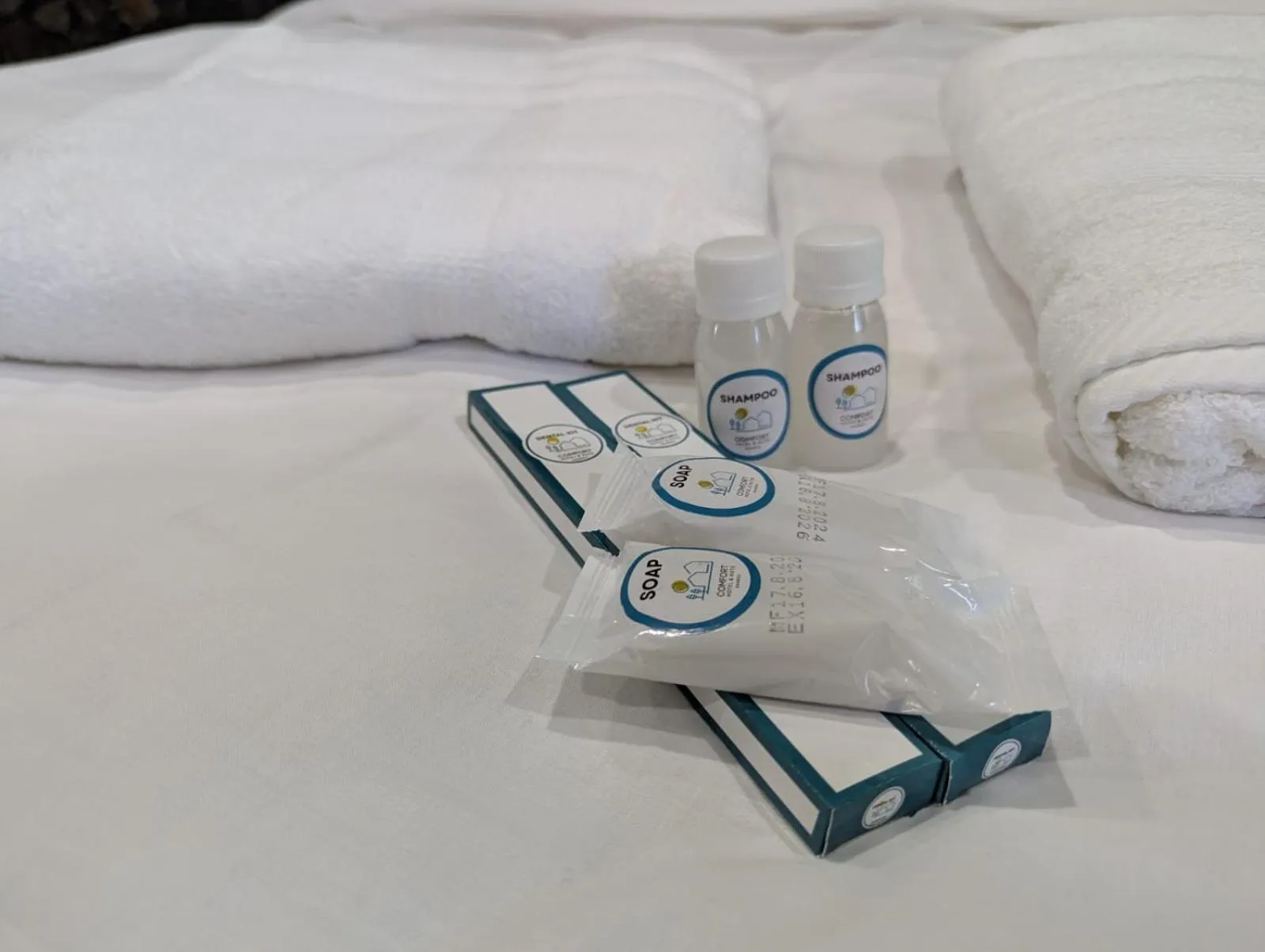 towels in Comfort Hotel & Huts